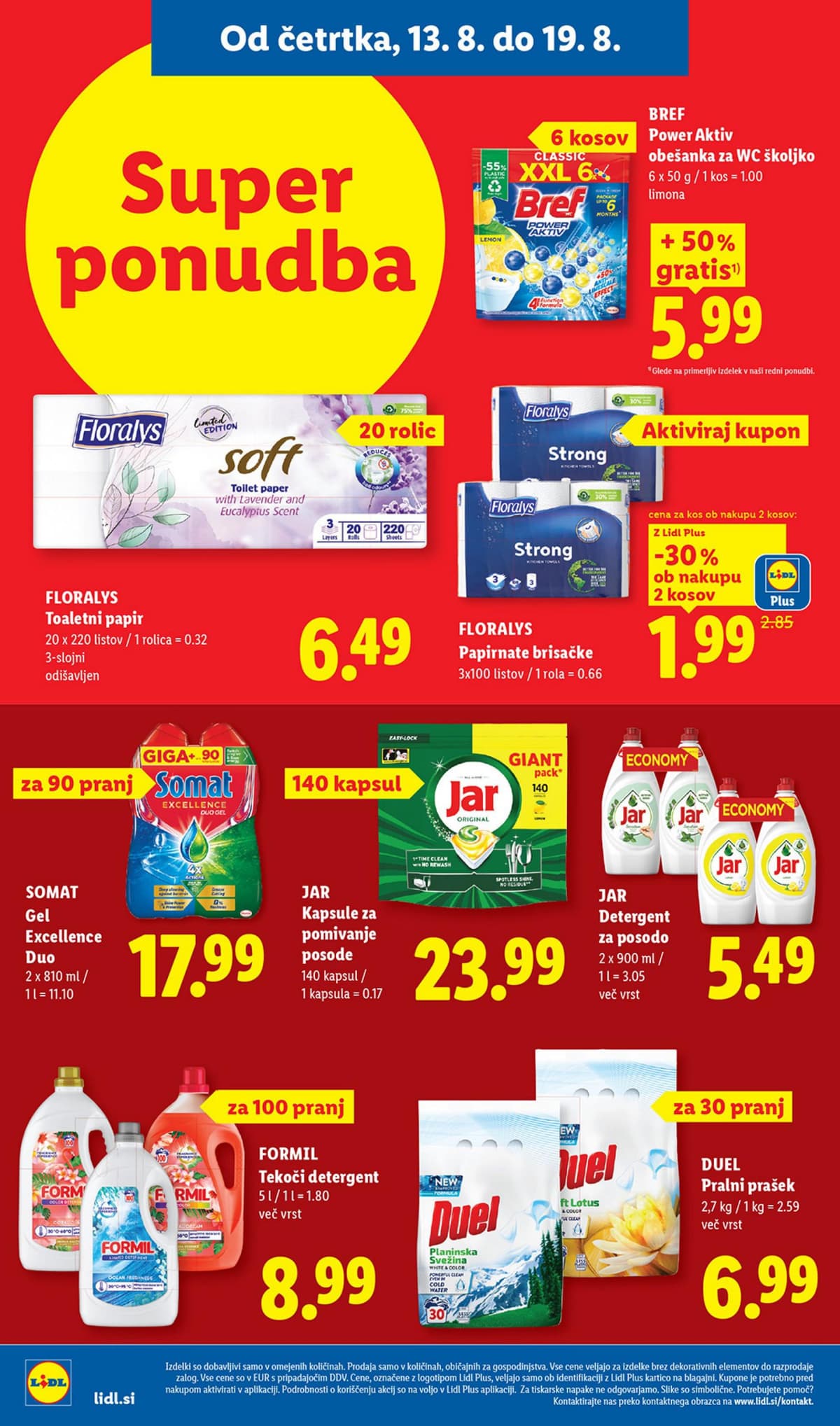 Stran 20. Lidl kataloga - Živila od 10.08.2026