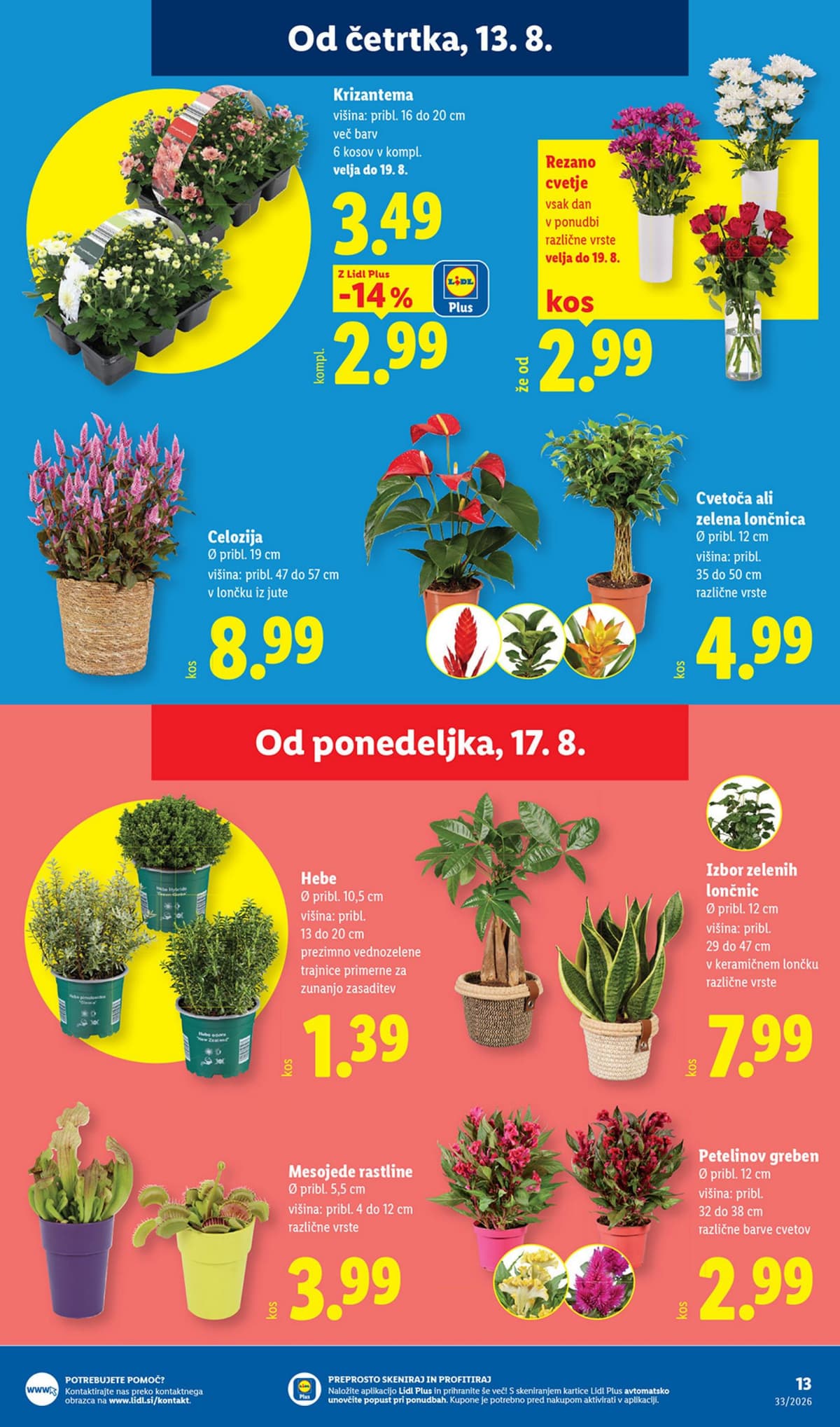 Stran 21. Lidl kataloga - Živila od 10.08.2026