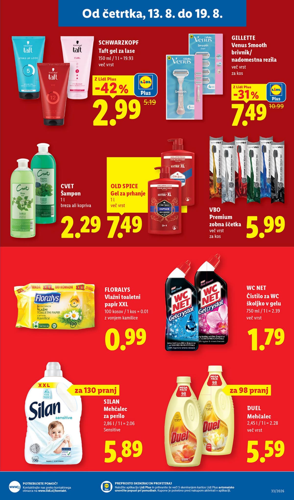 Stran 23. Lidl kataloga - Živila od 10.08.2026