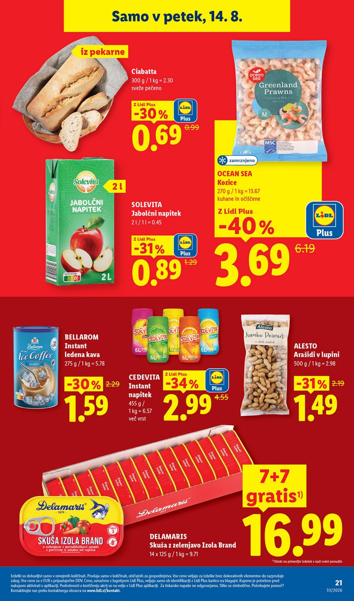 Stran 25. Lidl kataloga - Živila