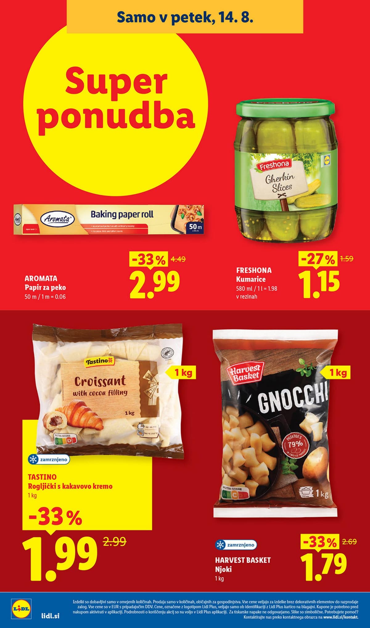 Stran 26. Lidl kataloga - Živila od 10.08.2026