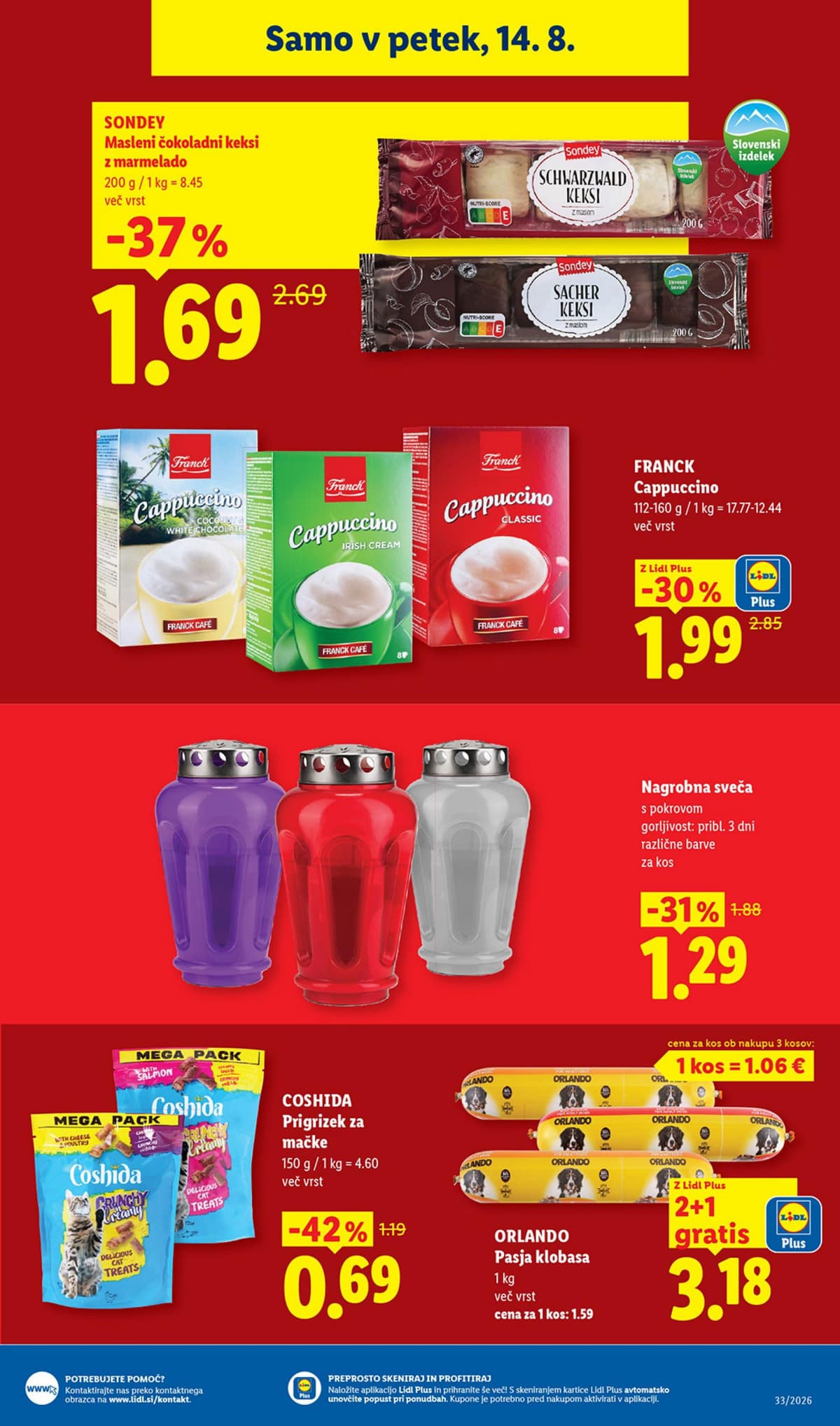 Stran 27. Lidl kataloga - Živila od 10.08.2026