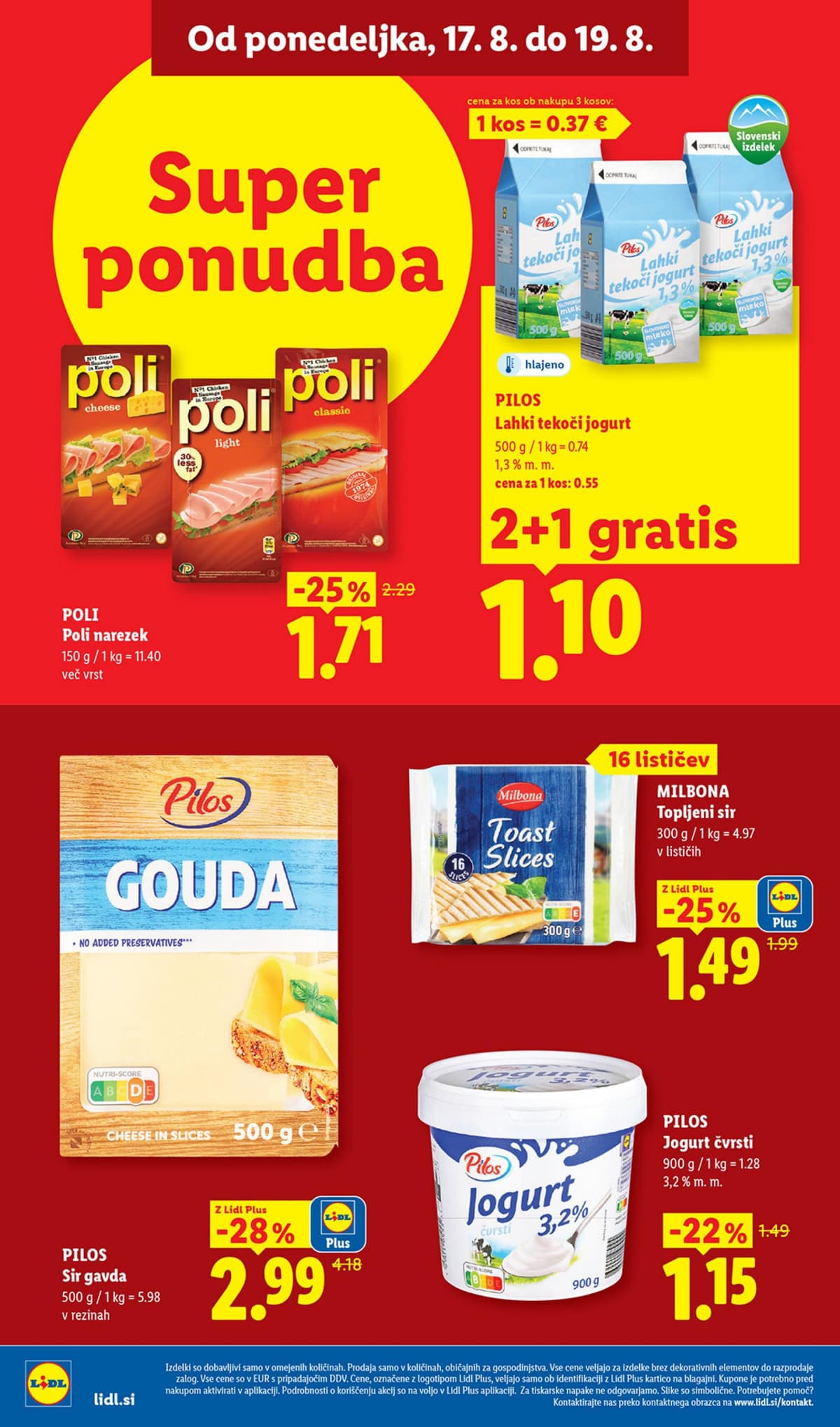 Stran 30. Lidl kataloga - Živila od 10.08.2026