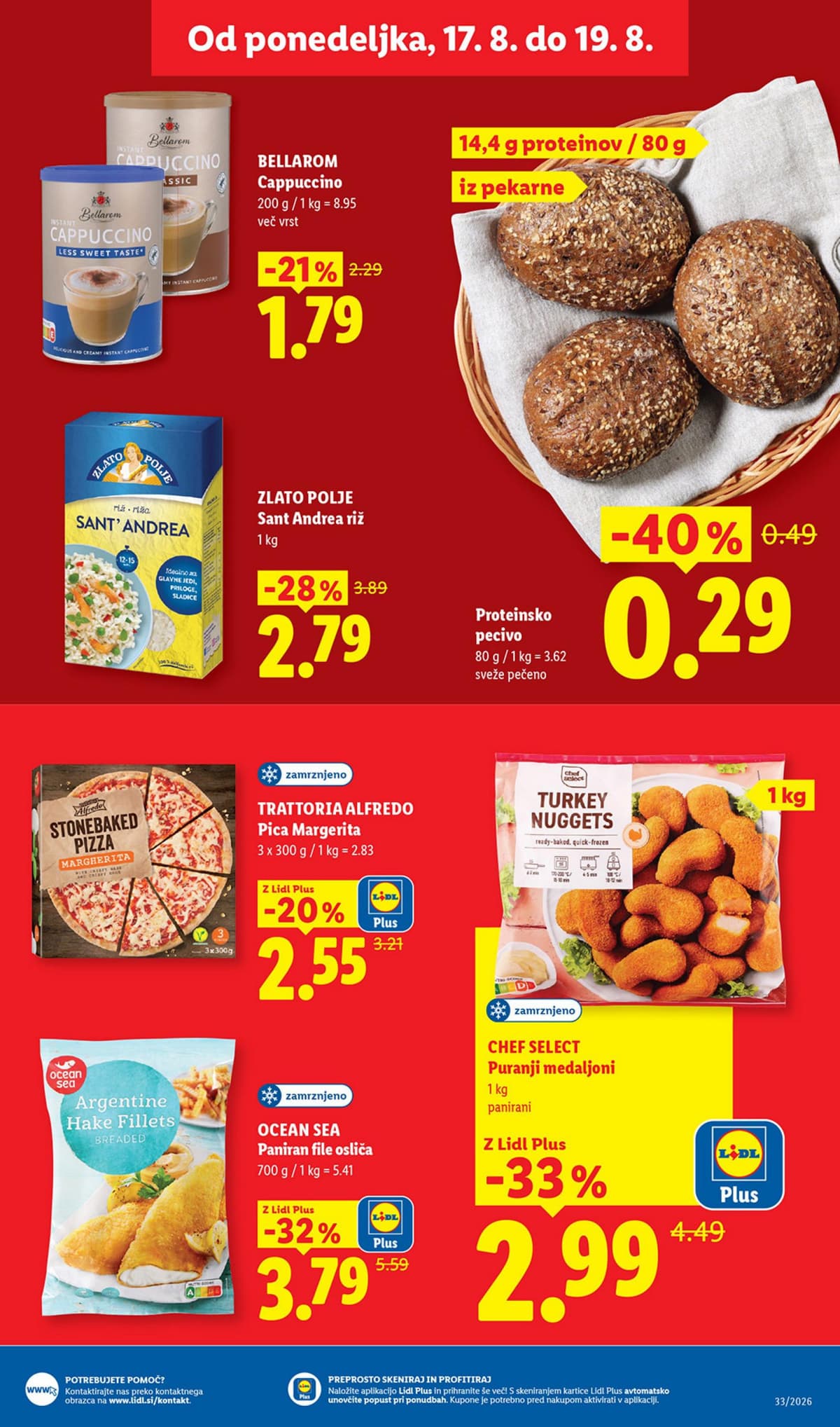 Stran 31. Lidl kataloga - Živila od 10.08.2026
