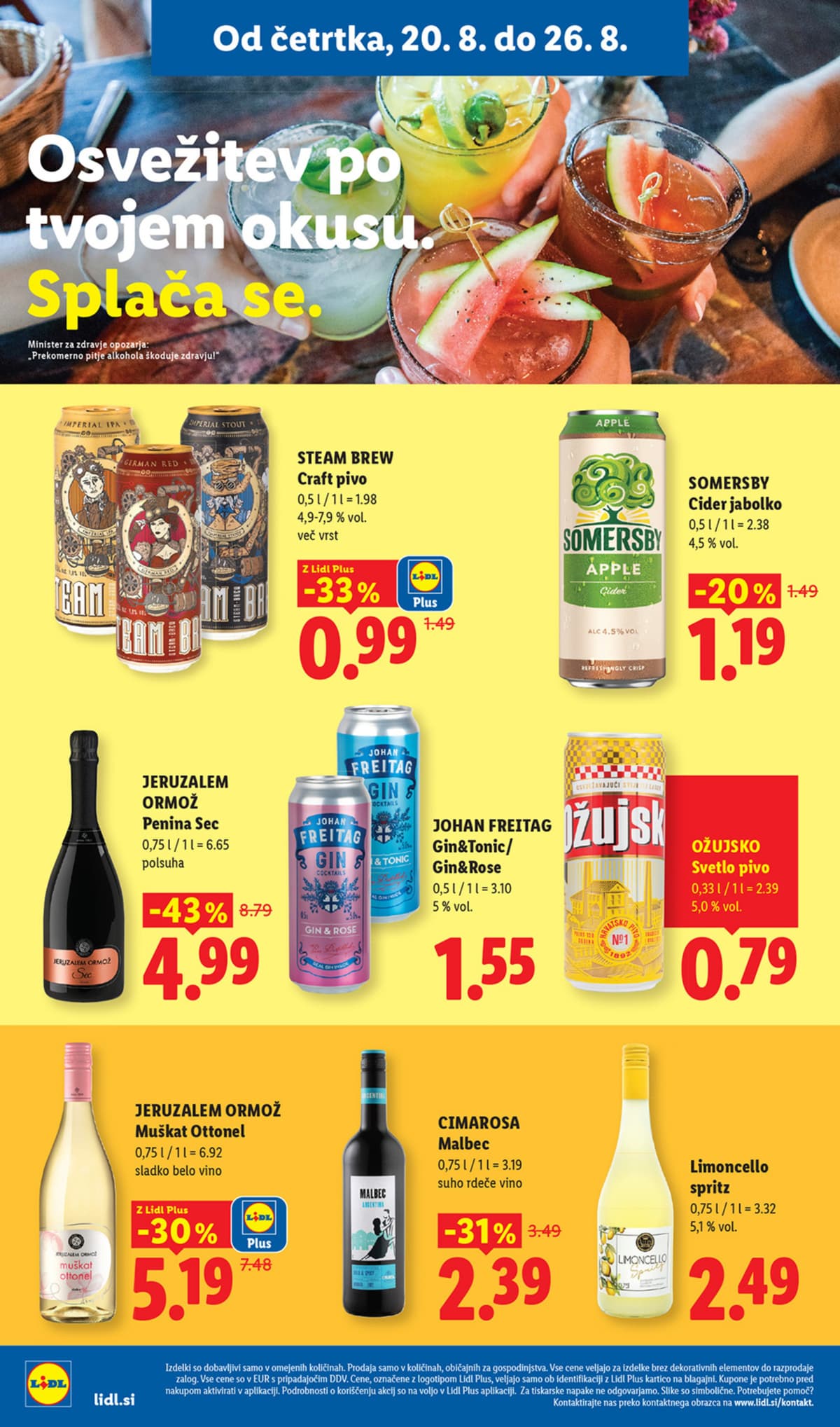 Stran 10. Lidl kataloga - Akcijska Ponudba od 17.08.2026.