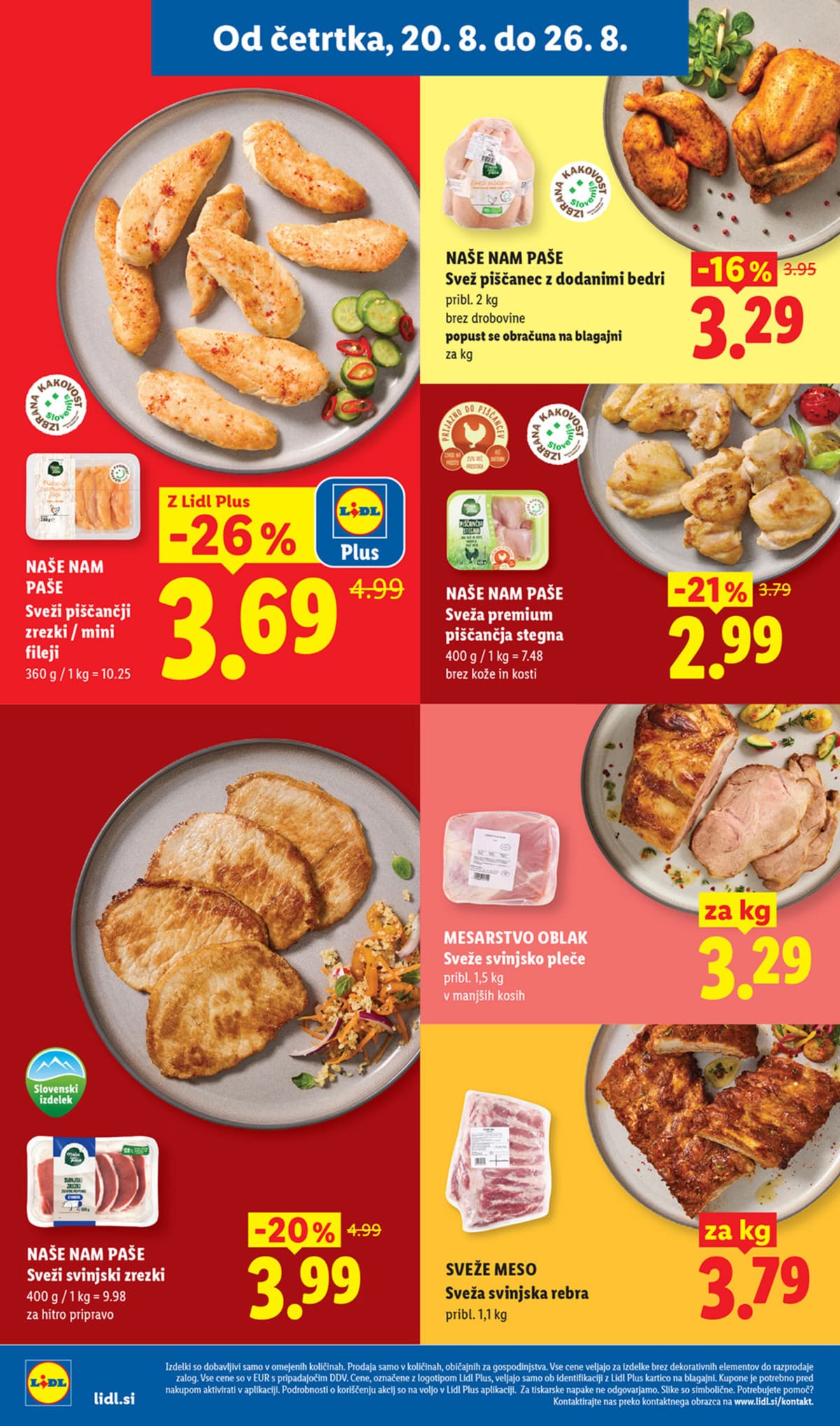 Stran 2. Lidl kataloga - Akcijska Ponudba od 17.08.2026.