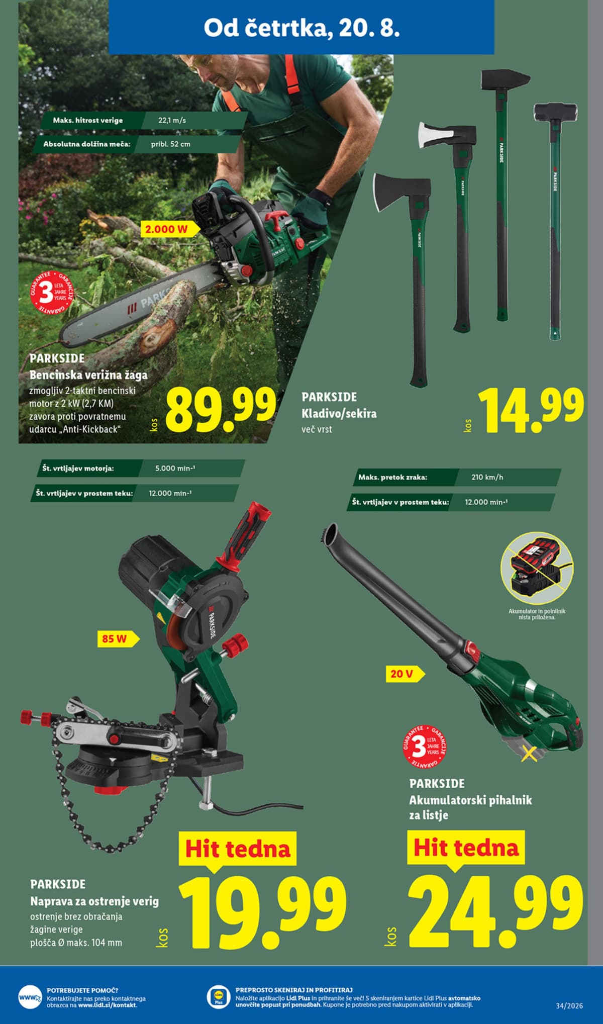 Stran 27. Lidl kataloga - Akcijska Ponudba od 17.08.2026.