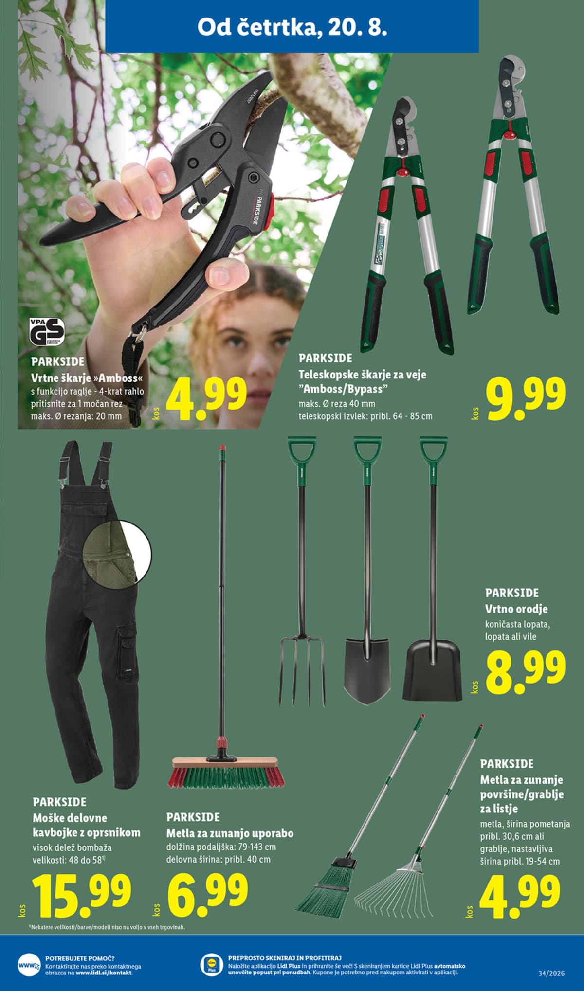 Stran 29. Lidl kataloga - Akcijska Ponudba od 17.08.2026.