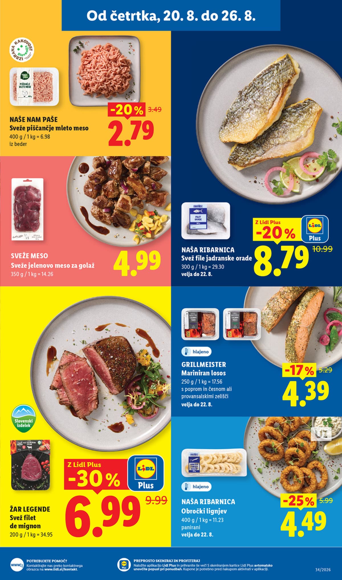 Stran 3. Lidl kataloga - Akcijska Ponudba od 17.08.2026.