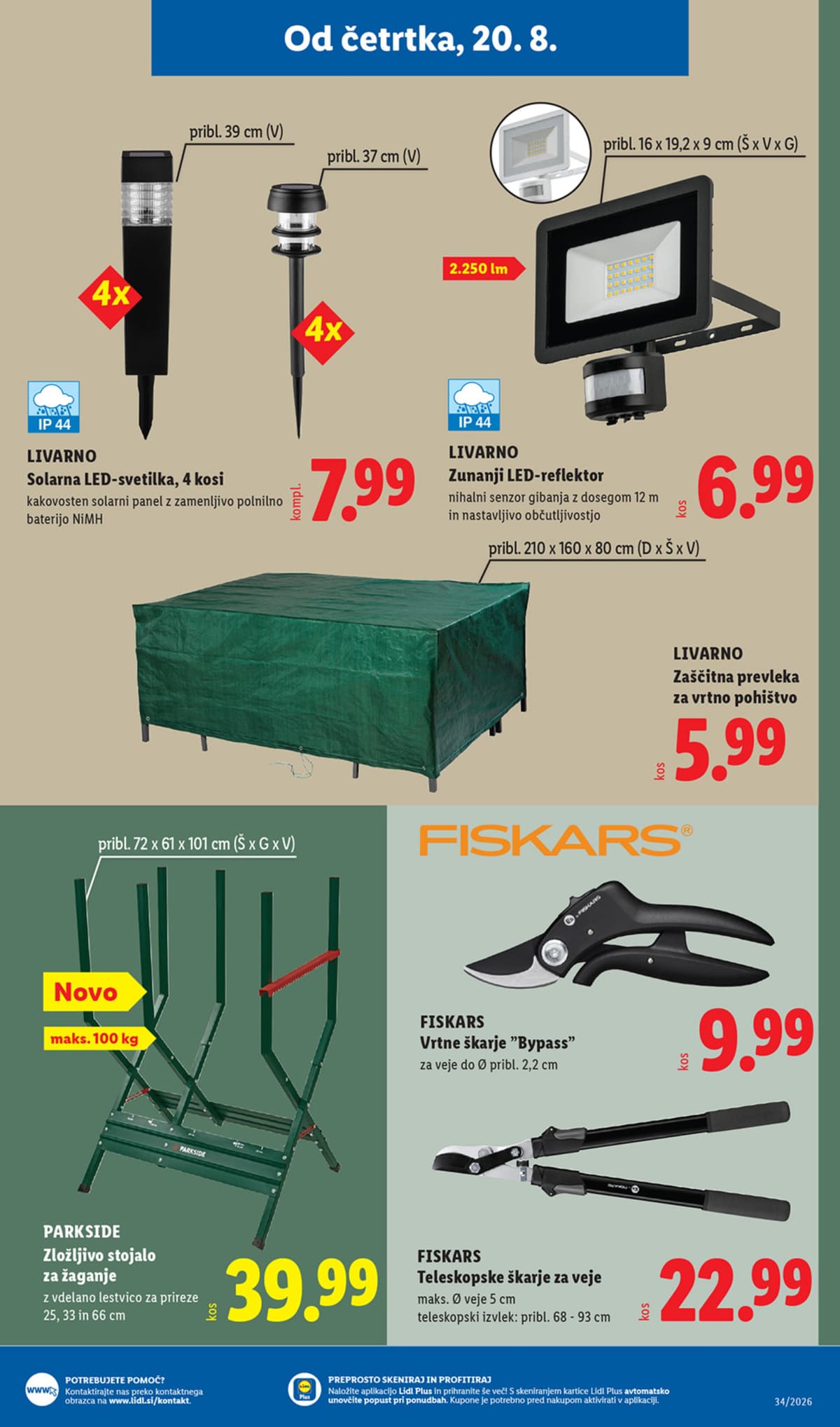 Stran 31. Lidl kataloga - Akcijska Ponudba od 17.08.2026.