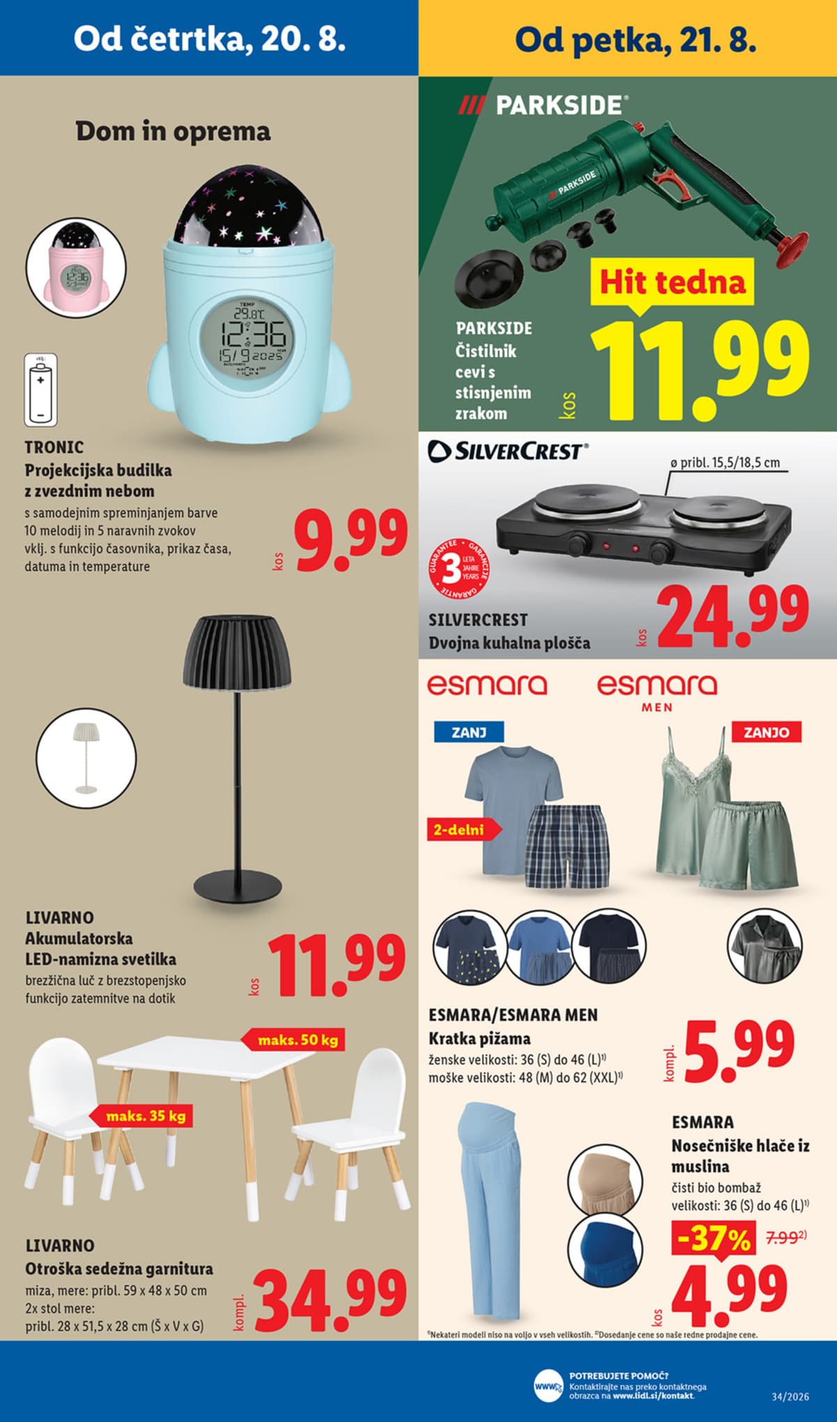 Stran 35. Lidl kataloga - Akcijska Ponudba od 17.08.2026.