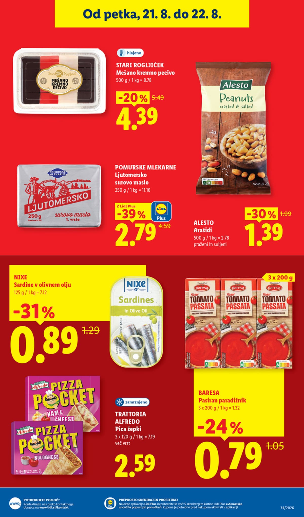 Stran 39. Lidl kataloga - Akcijska Ponudba od 17.08.2026.
