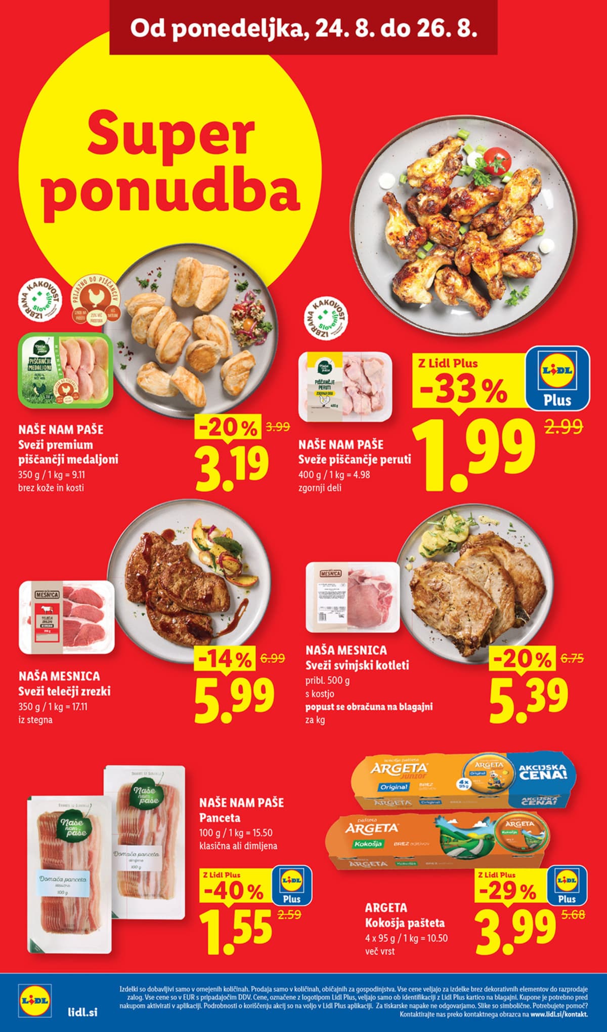 Stran 40. Lidl kataloga - Akcijska Ponudba od 17.08.2026.