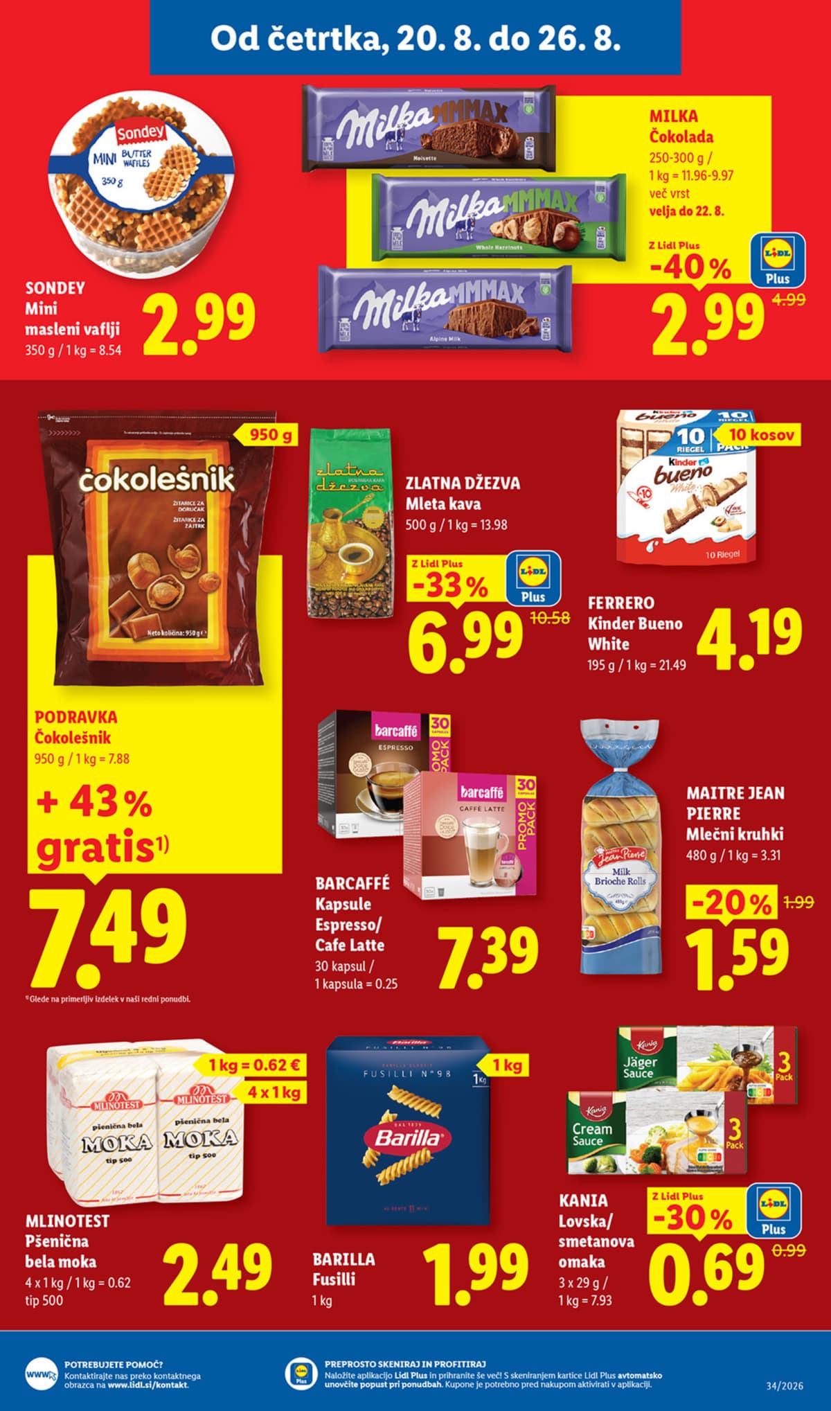 Stran 7. Lidl kataloga - Akcijska Ponudba od 17.08.2026.