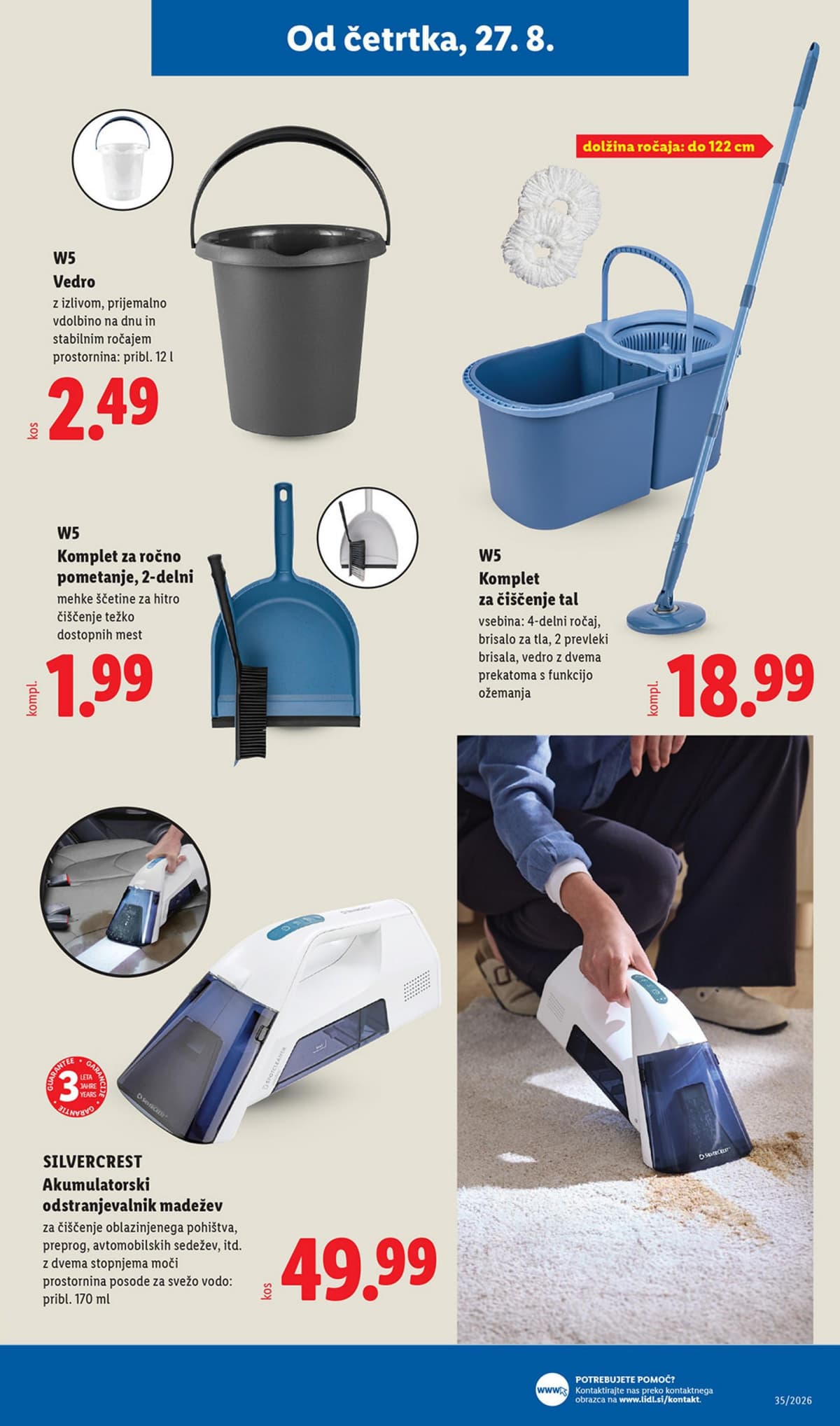 Stran 13. Lidl kataloga - Neživila od 24.08.2026.