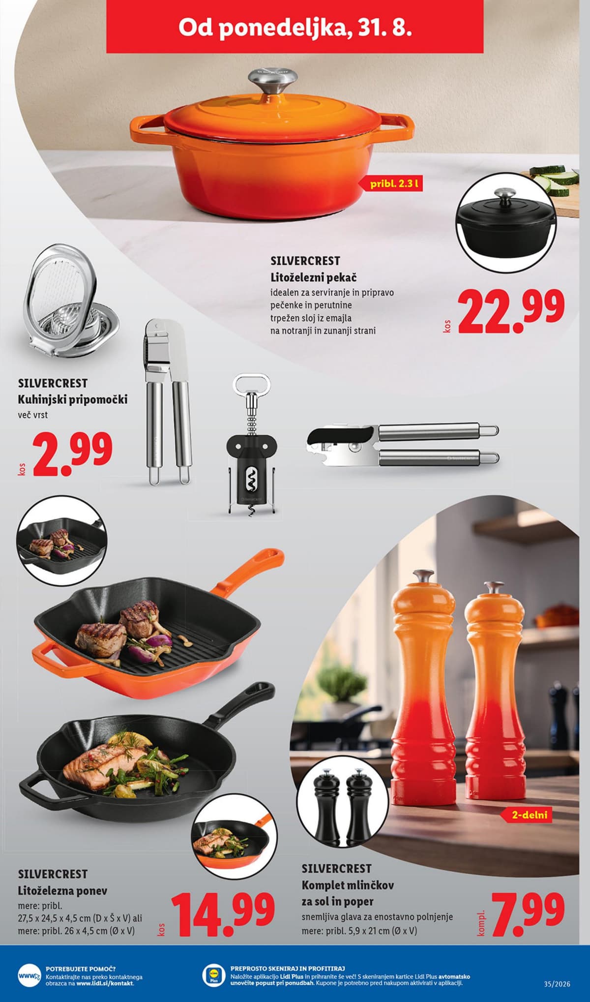 Stran 21. Lidl kataloga - Neživila od 24.08.2026.