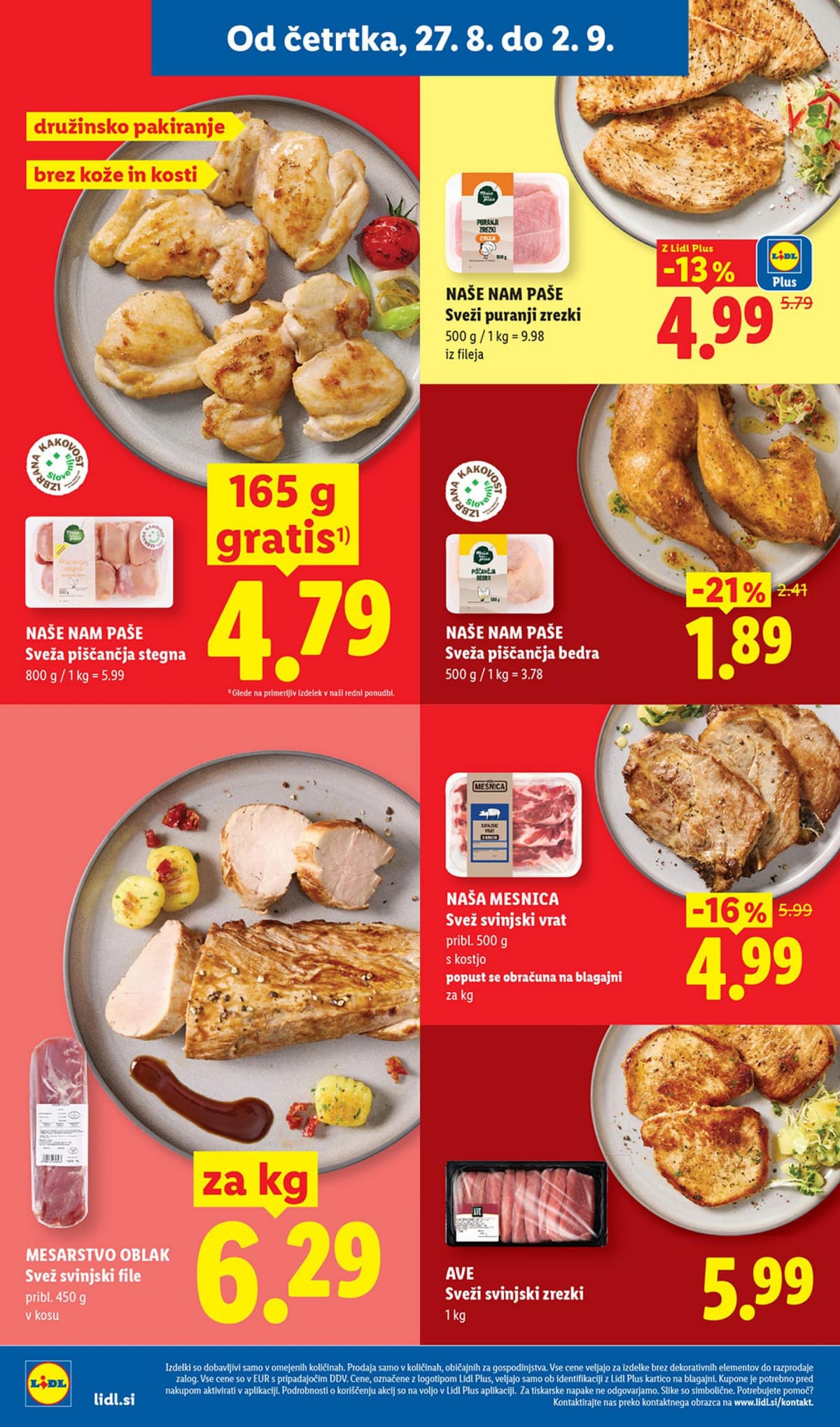 Stran 2. Lidl kataloga - Živila od 24.08.2026.