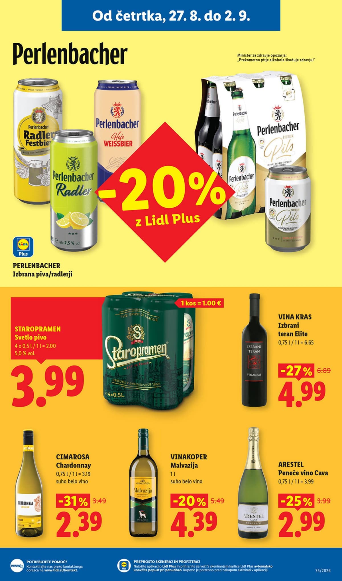 Stran 13. Lidl kataloga - Živila od 24.08.2026.