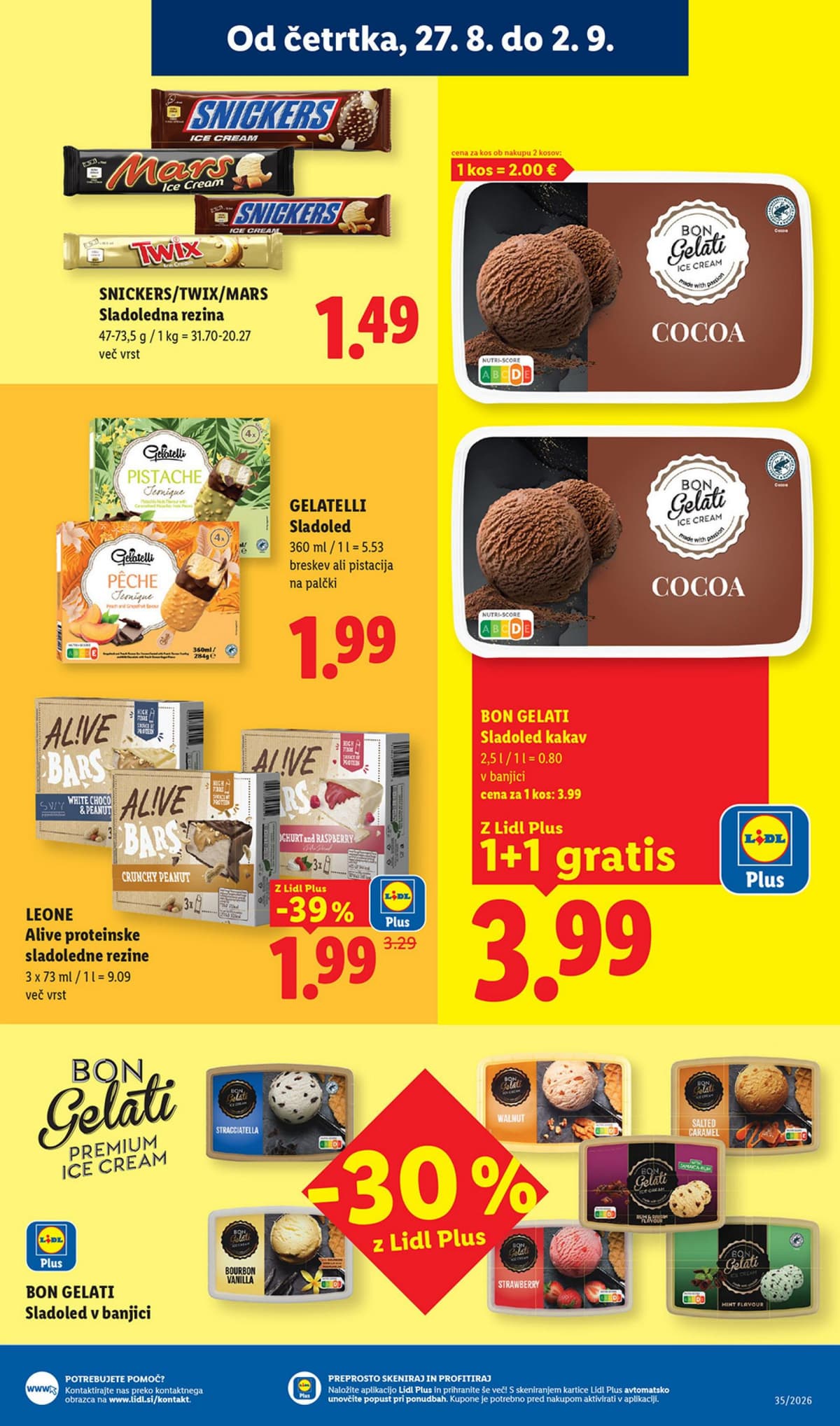 Stran 15. Lidl kataloga - Živila