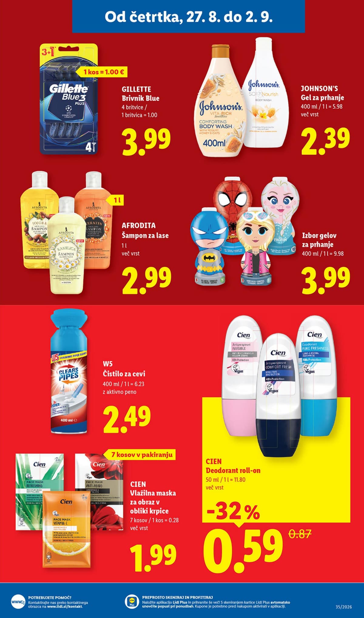 Stran 19. Lidl kataloga - Živila od 24.08.2026.