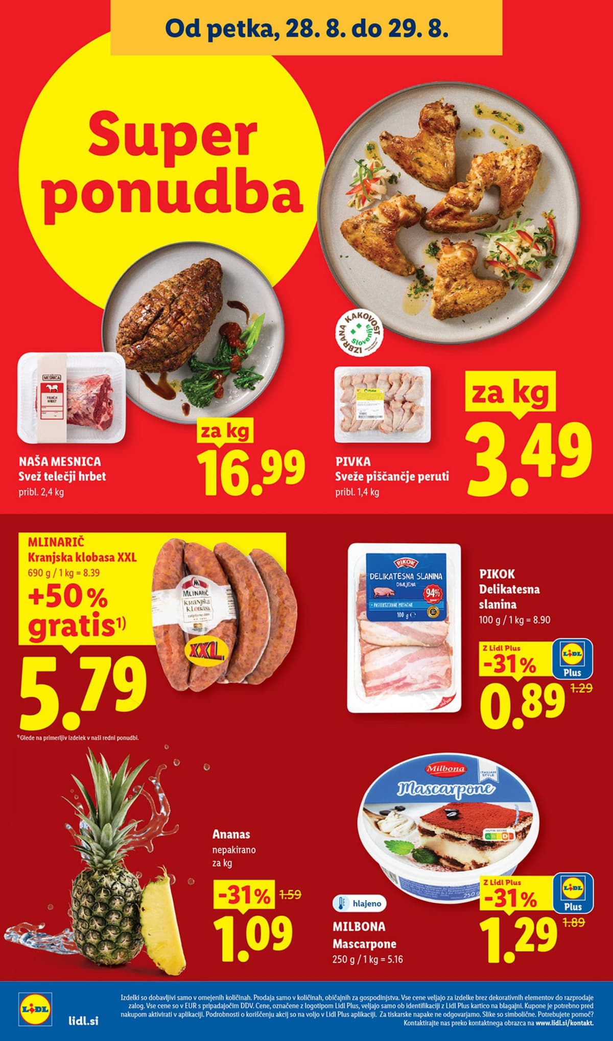 Stran 20. Lidl kataloga - Živila od 24.08.2026.