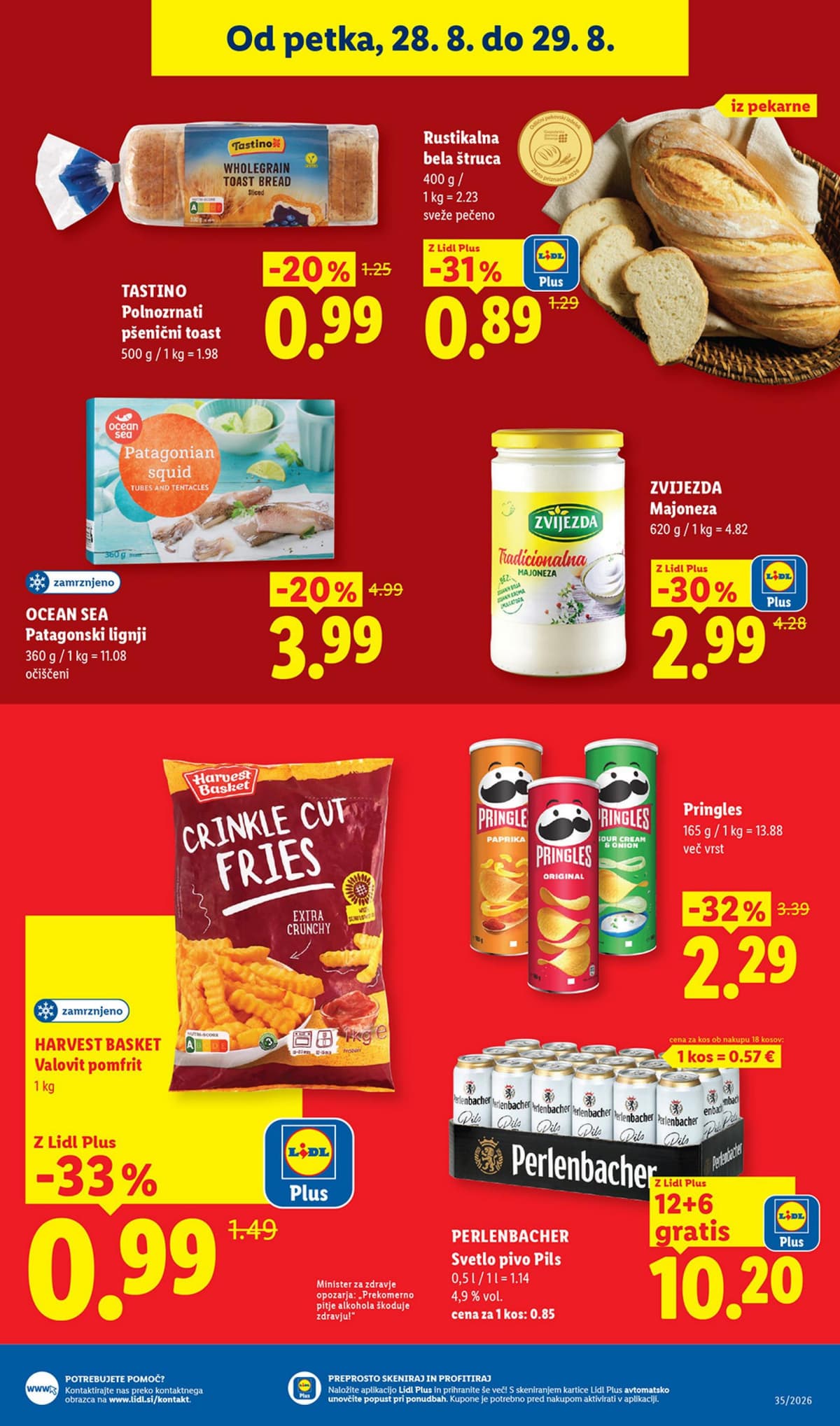 Stran 21. Lidl kataloga - Živila od 24.08.2026.