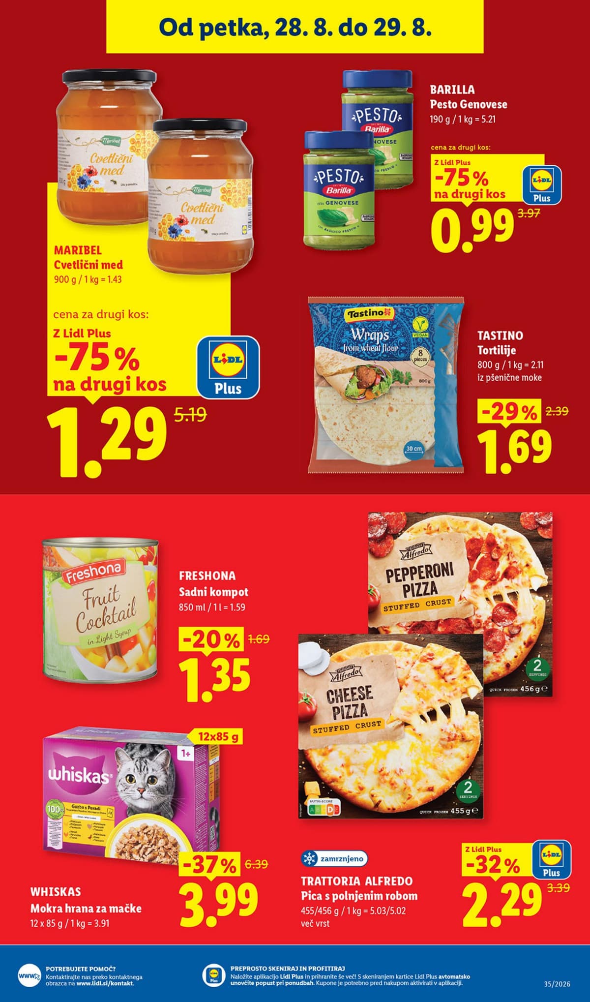 Stran 23. Lidl kataloga - Živila