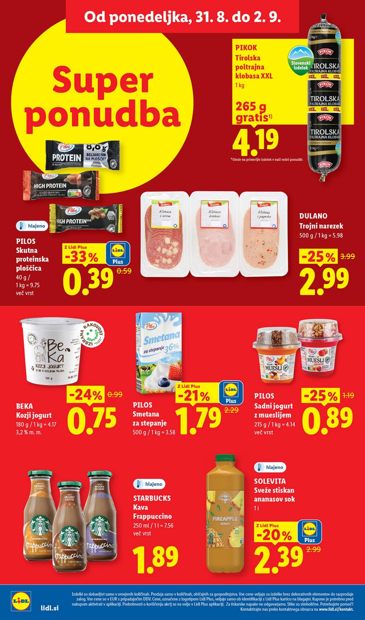 Stran 26. Lidl kataloga - Živila od 24.08.2026.