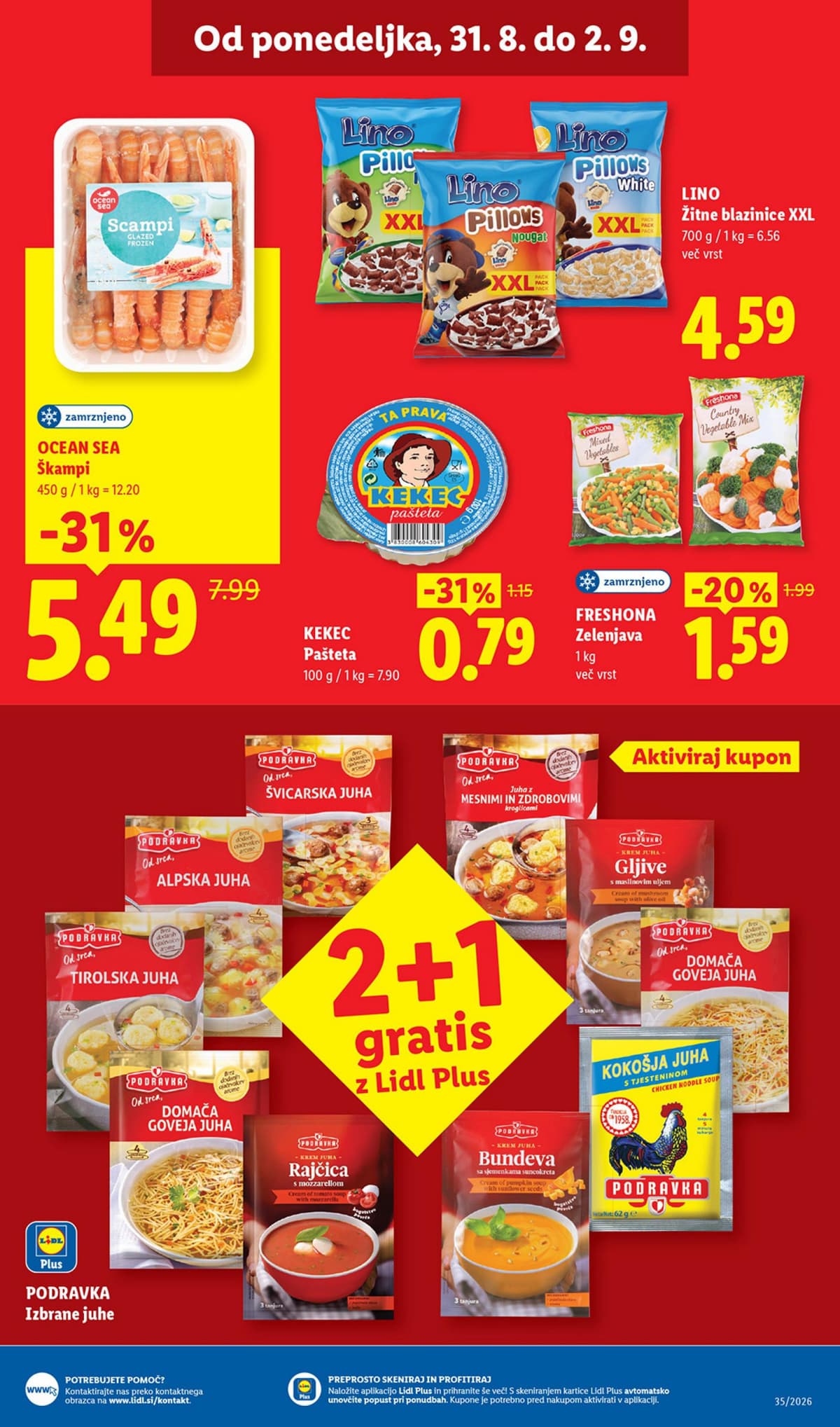 Stran 27. Lidl kataloga - Živila