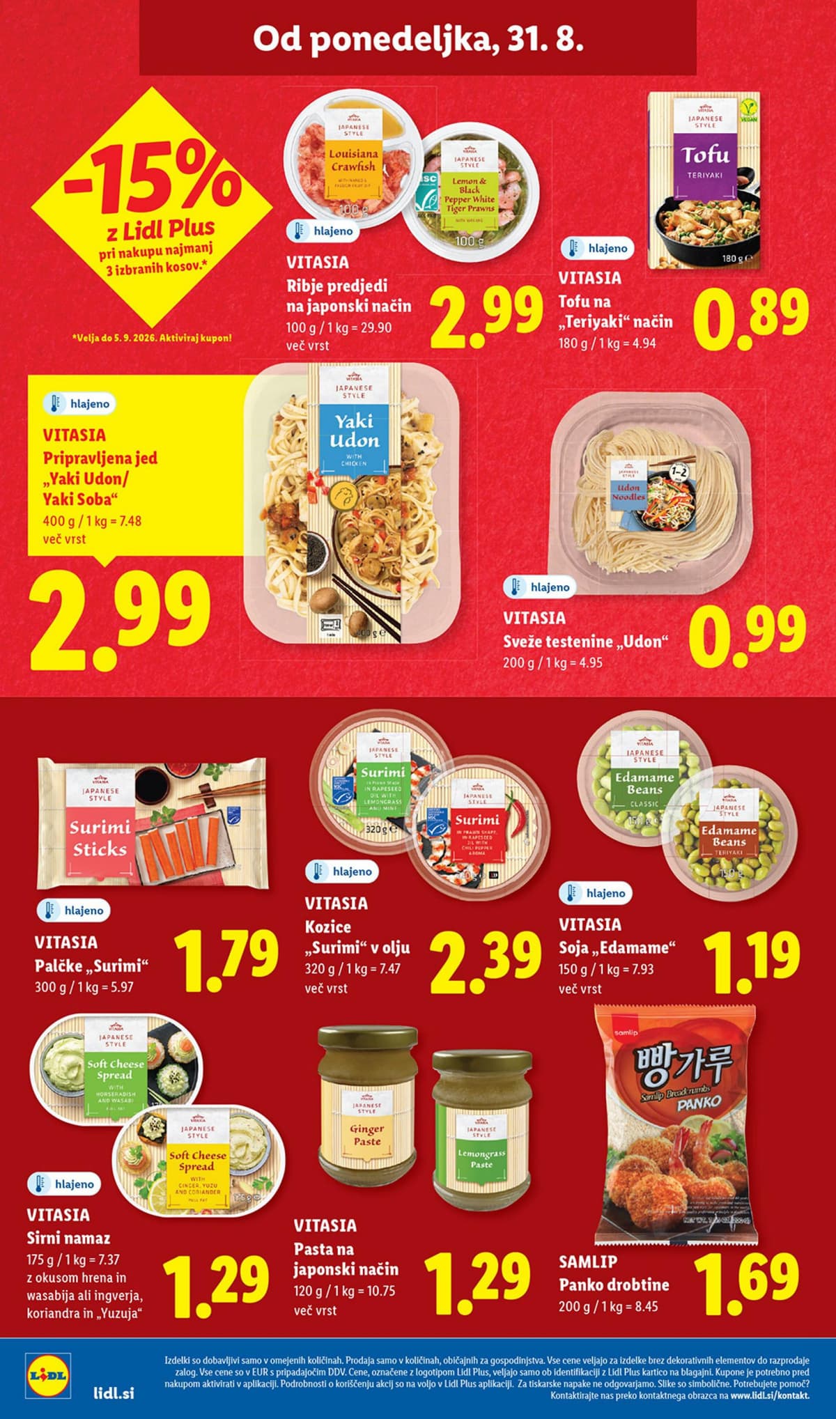 Stran 30. Lidl kataloga - Živila od 24.08.2026.
