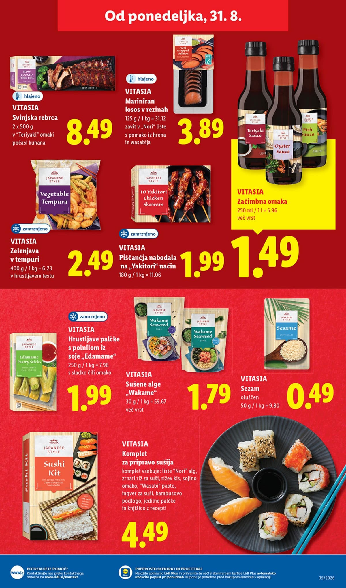 Stran 31. Lidl kataloga - Živila od 24.08.2026.