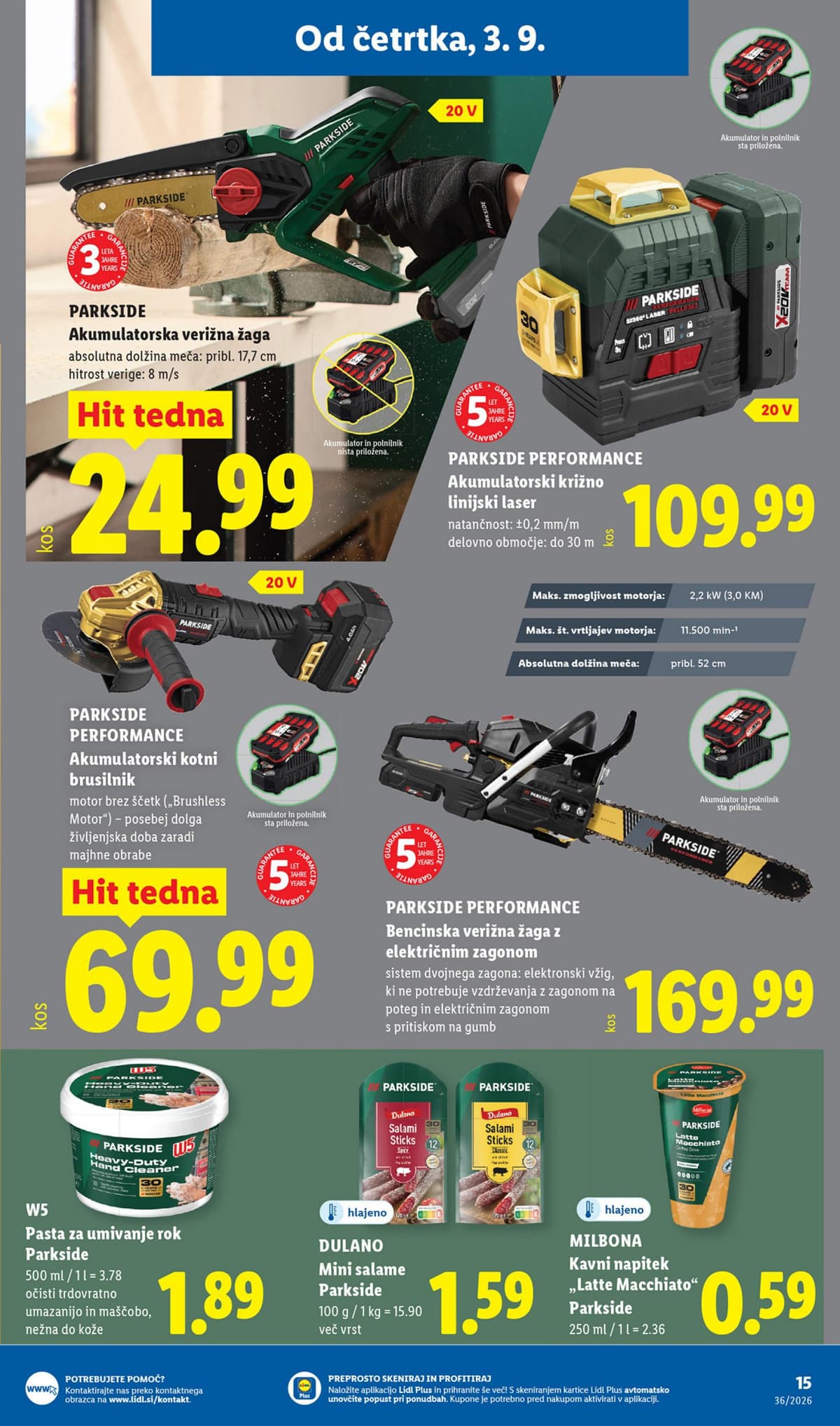 Stran 5. Lidl kataloga - Neživila od 31.08.2026.