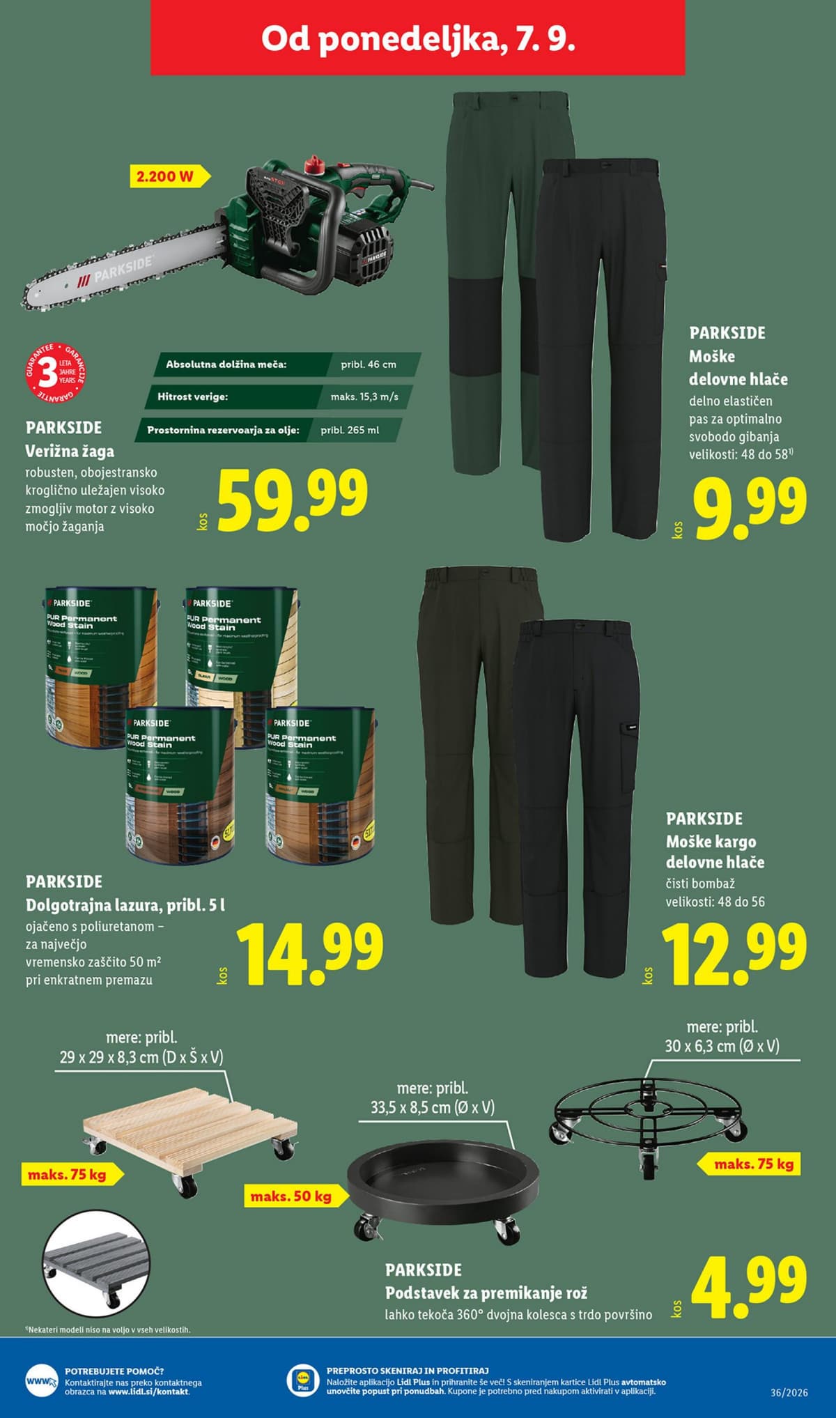 Stran 19. Lidl kataloga - Neživila od 31.08.2026.
