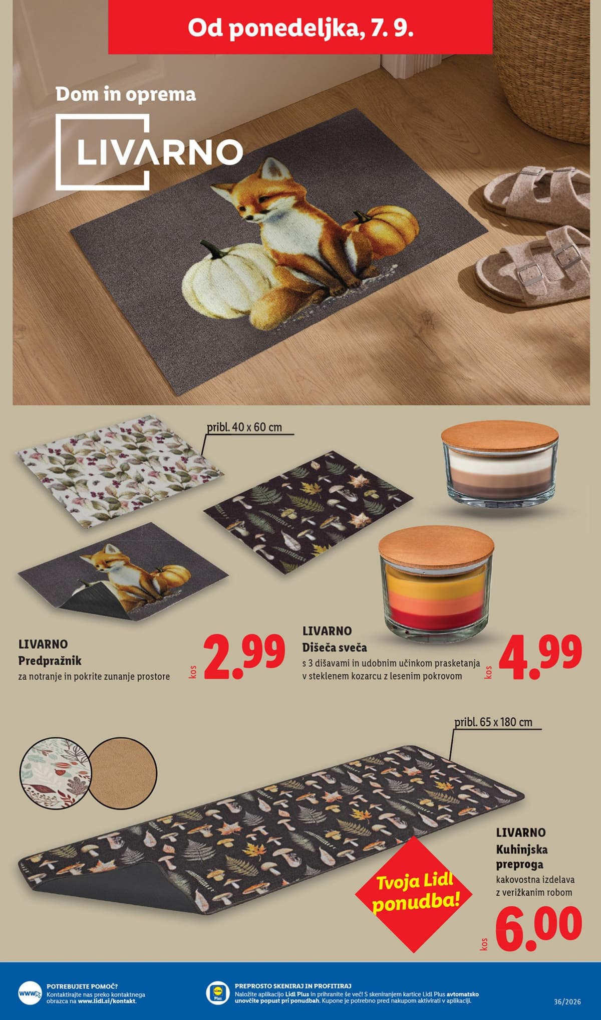 Stran 21. Lidl kataloga - Neživila od 31.08.2026.