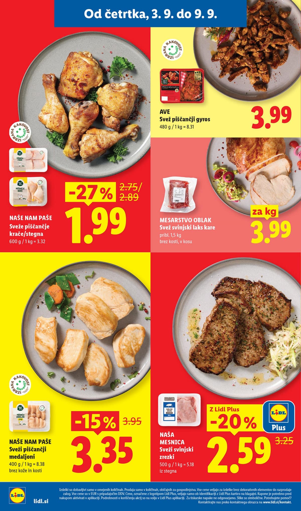 Stran 2. Lidl kataloga - Živila od 31.08.2026.