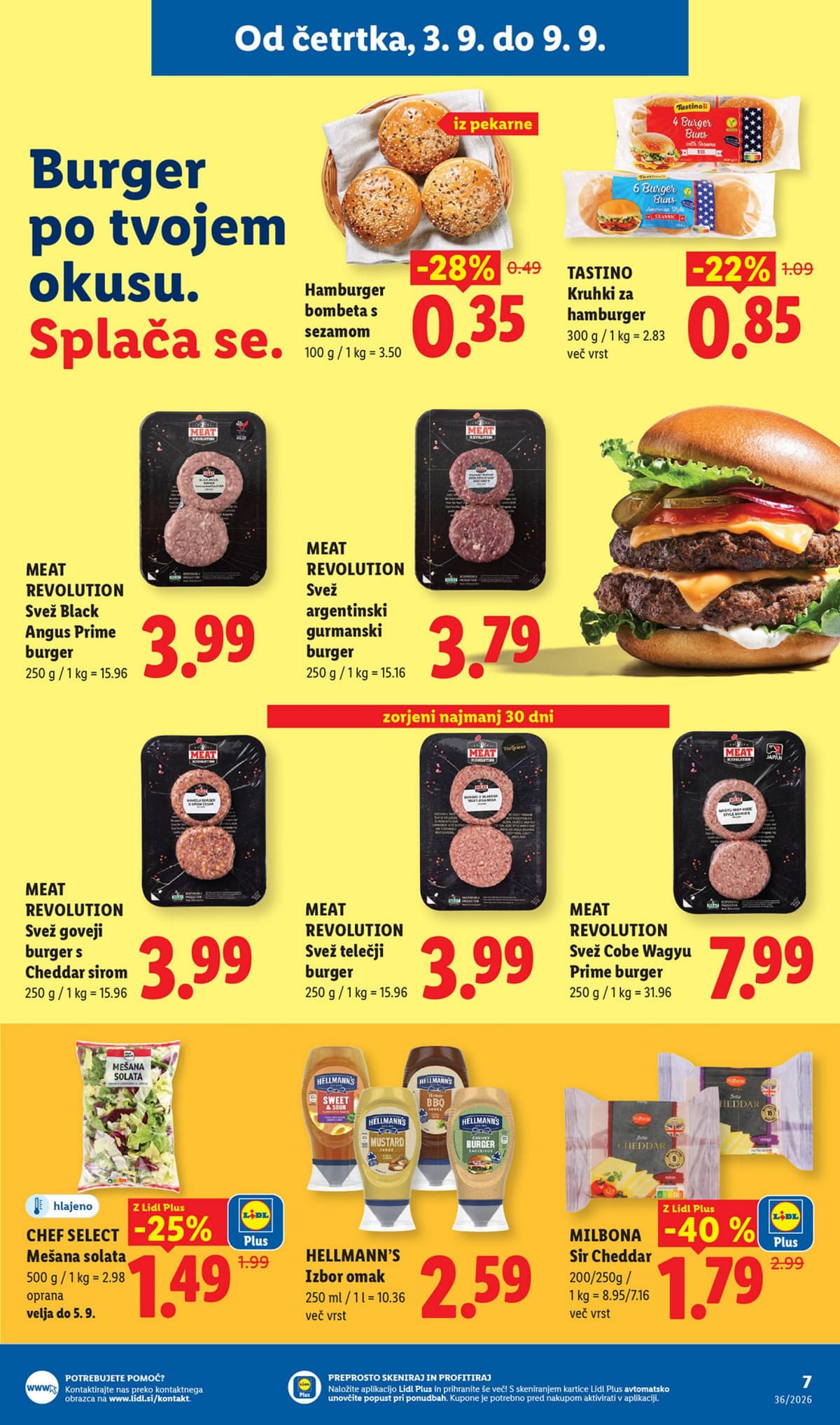 Stran 7. Lidl kataloga - Živila od 31.08.2026.