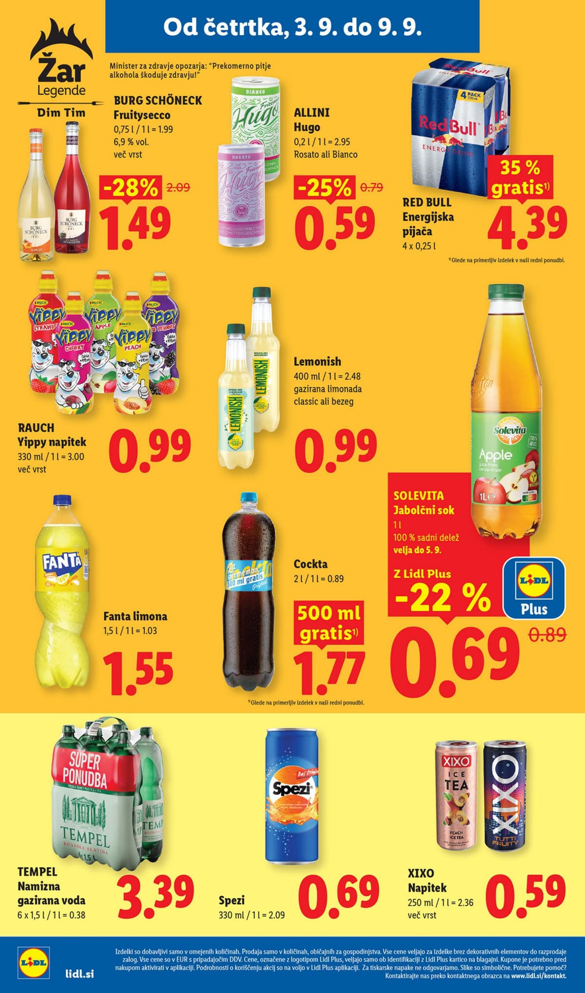 Stran 10. Lidl kataloga - Živila od 31.08.2026.