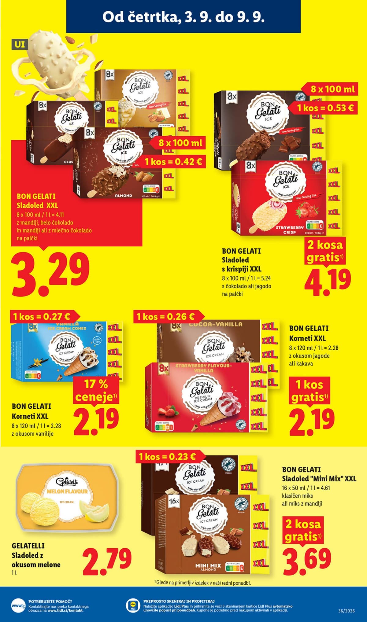 Stran 15. Lidl kataloga - Živila od 31.08.2026.