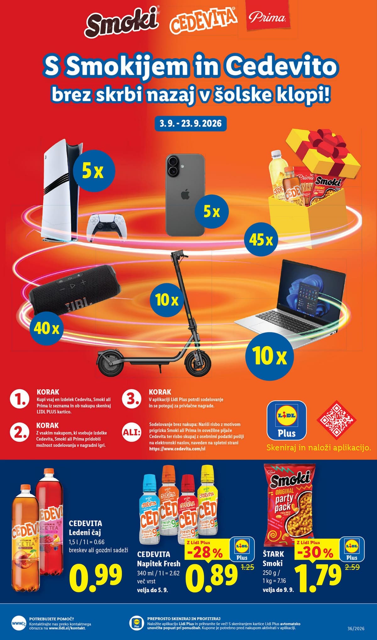 Stran 17. Lidl kataloga - Živila od 31.08.2026.