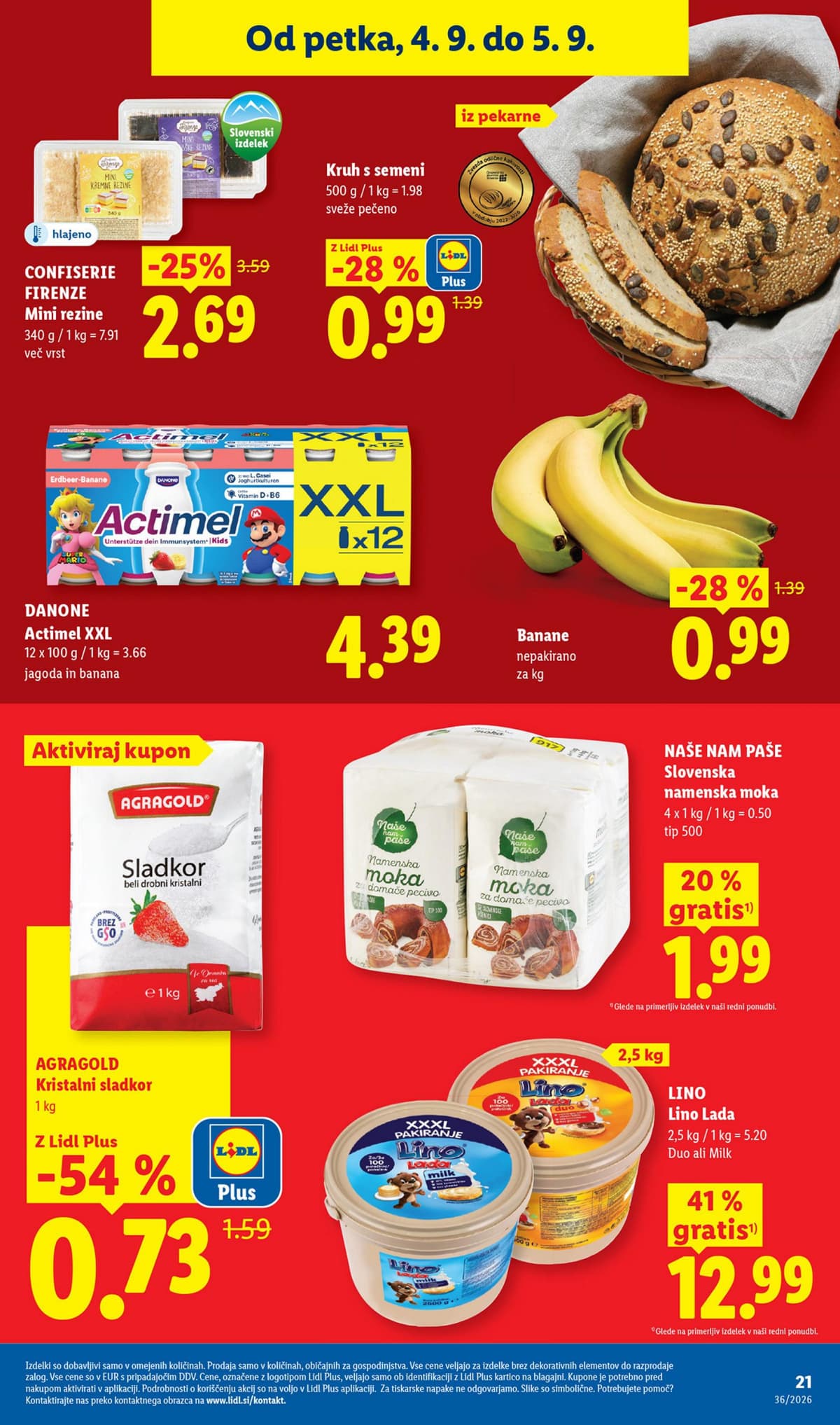 Stran 23. Lidl kataloga - Živila