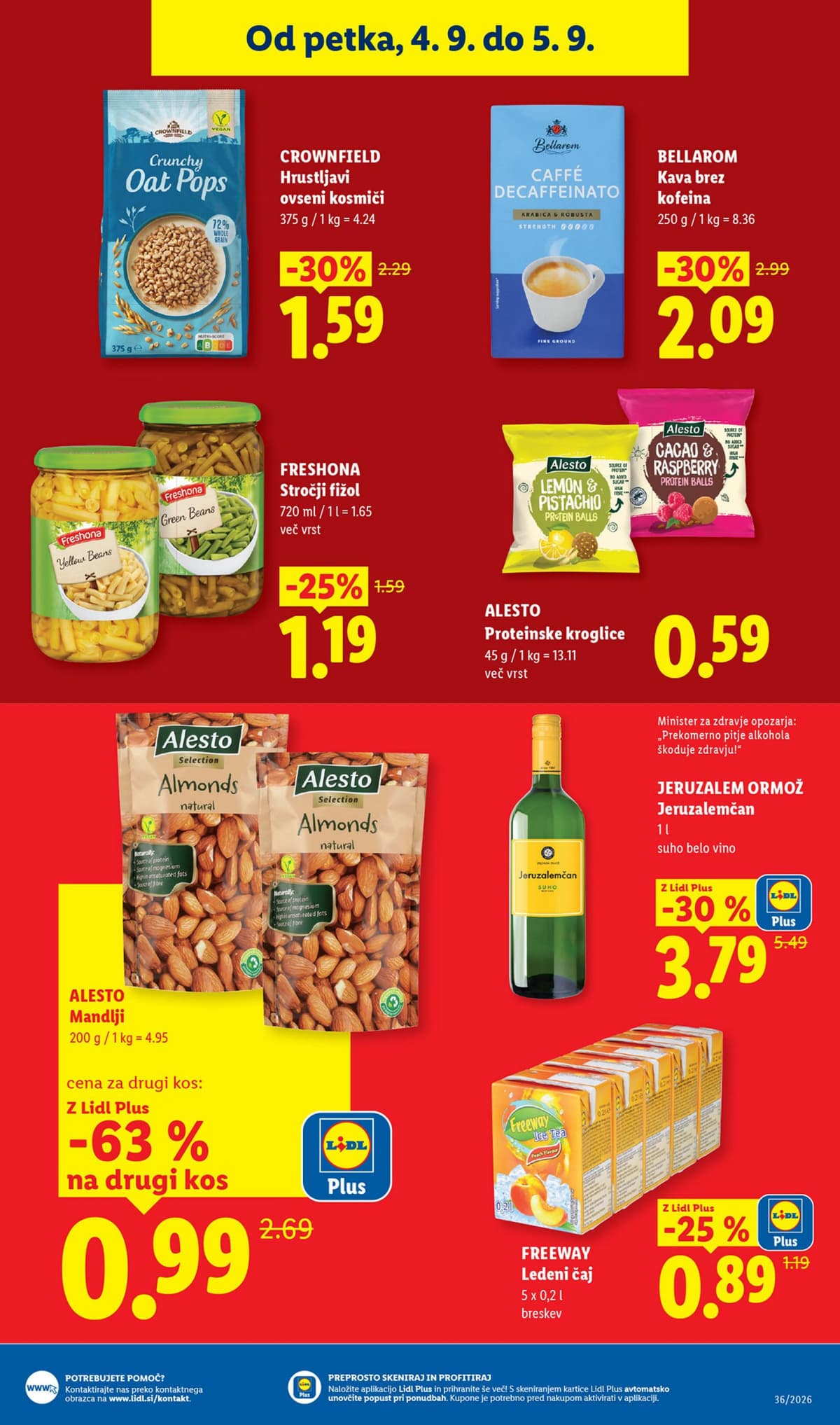 Stran 25. Lidl kataloga - Živila od 31.08.2026.
