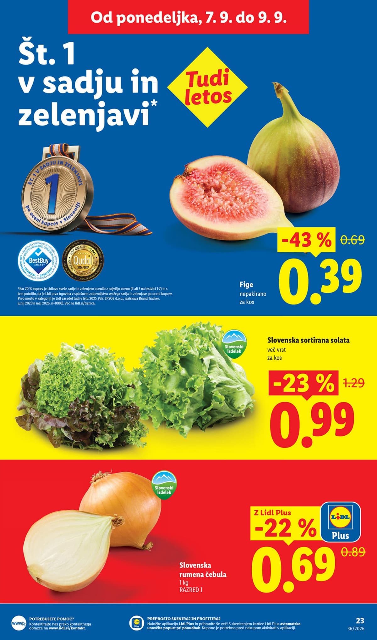 Stran 27. Lidl kataloga - Živila od 31.08.2026.