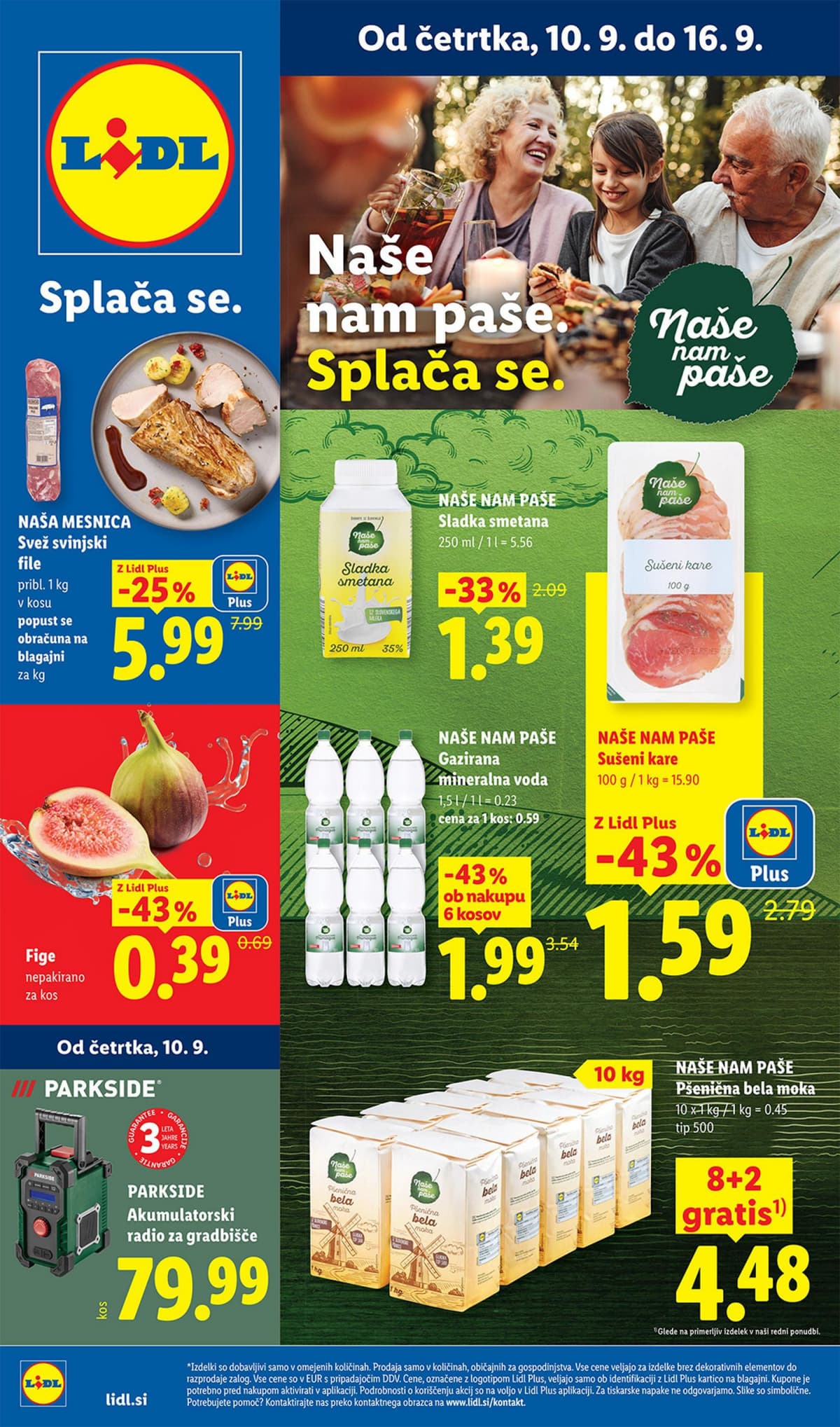 Lidl katalog od 09/10/2026 - Živila