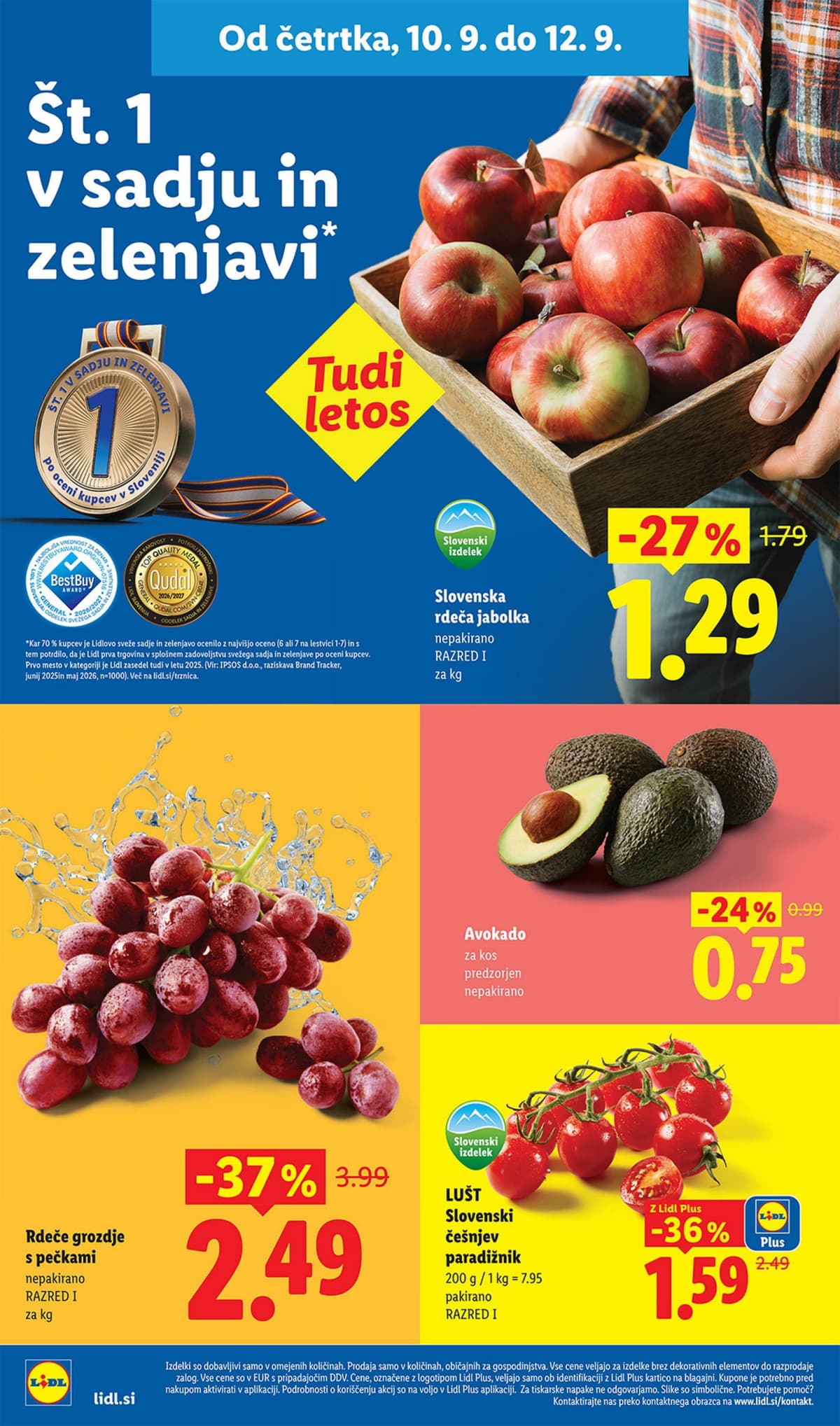 Stran 4. Lidl kataloga - Živila od 07.09.2026.