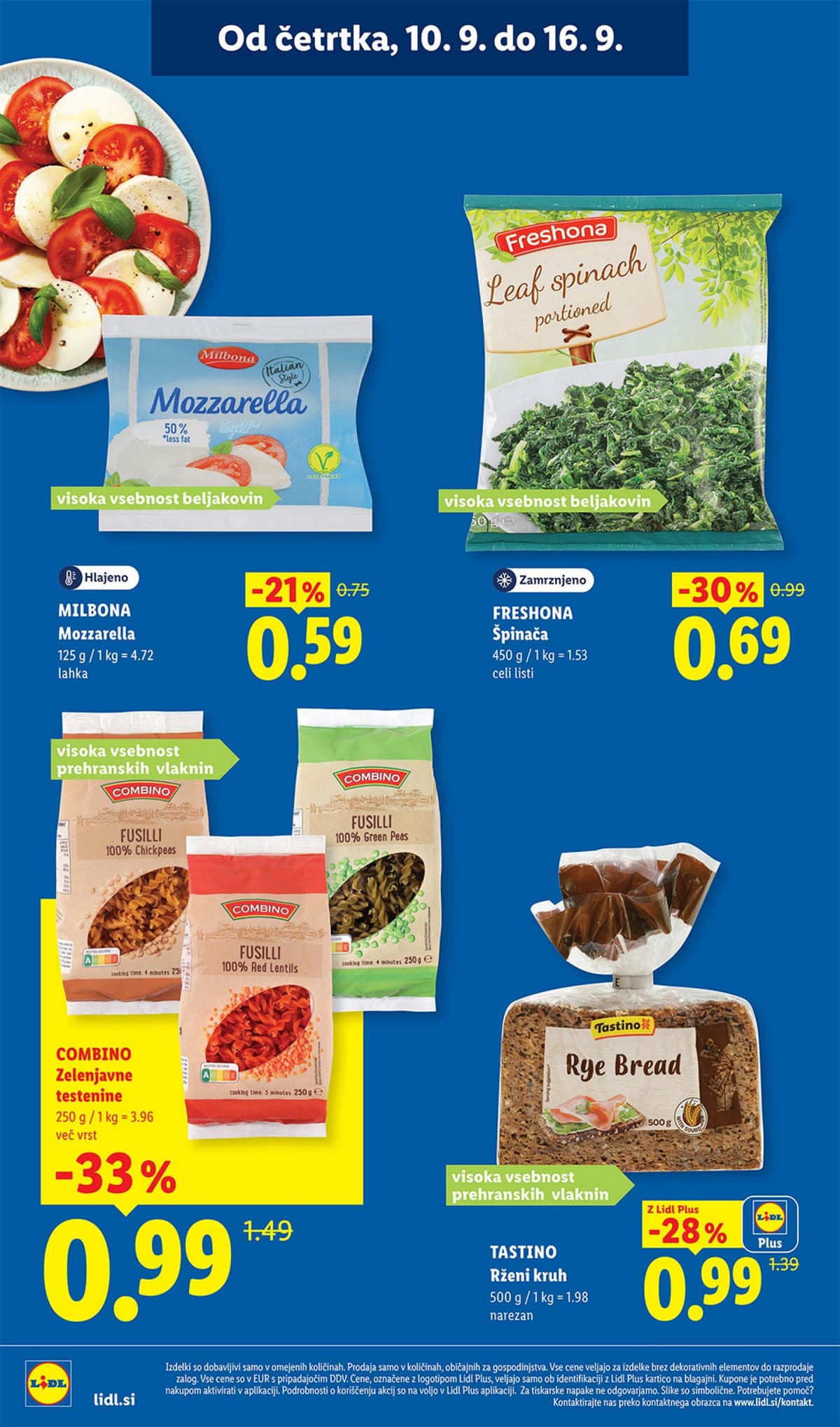 Stran 10. Lidl kataloga - Živila od 07.09.2026.