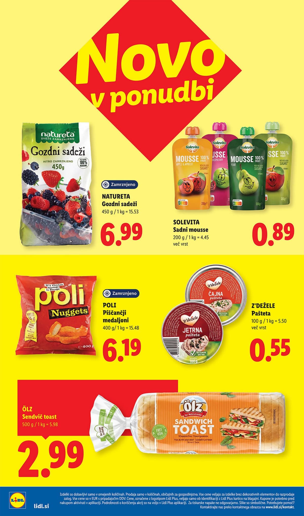 Stran 14. Lidl kataloga - Živila od 07.09.2026.