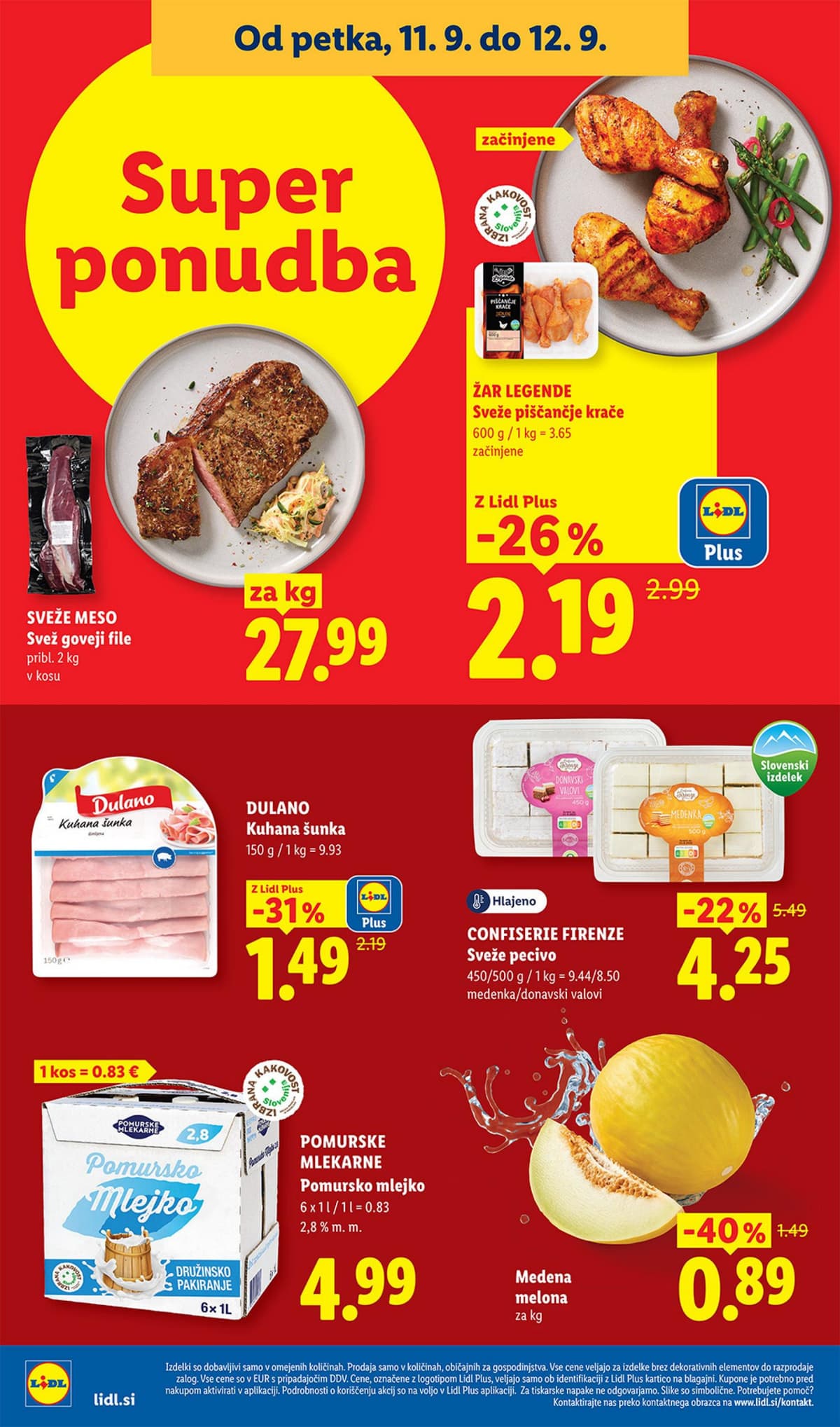 Stran 20. Lidl kataloga - Živila od 07.09.2026.