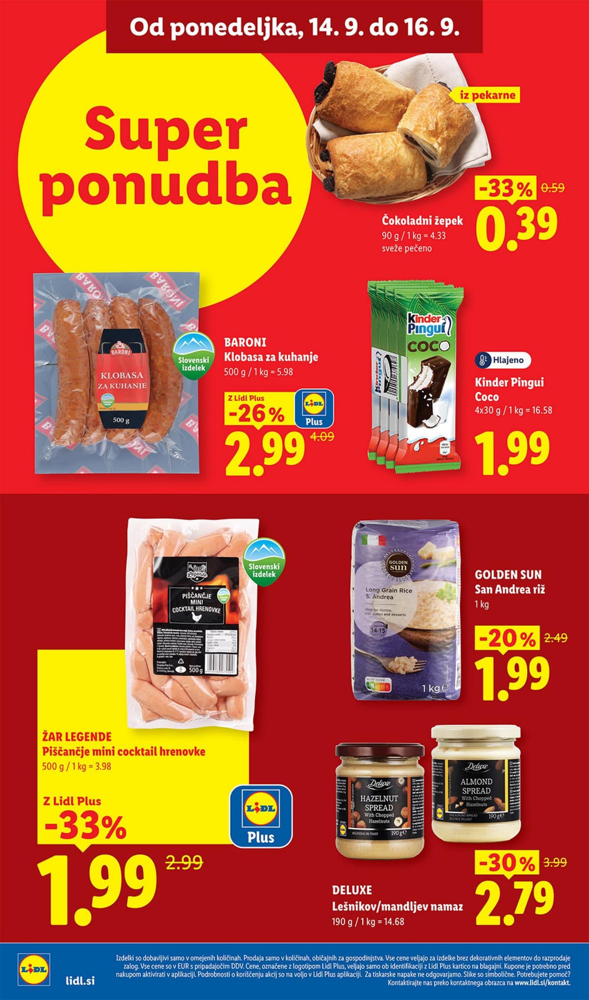 Stran 26. Lidl kataloga - Živila