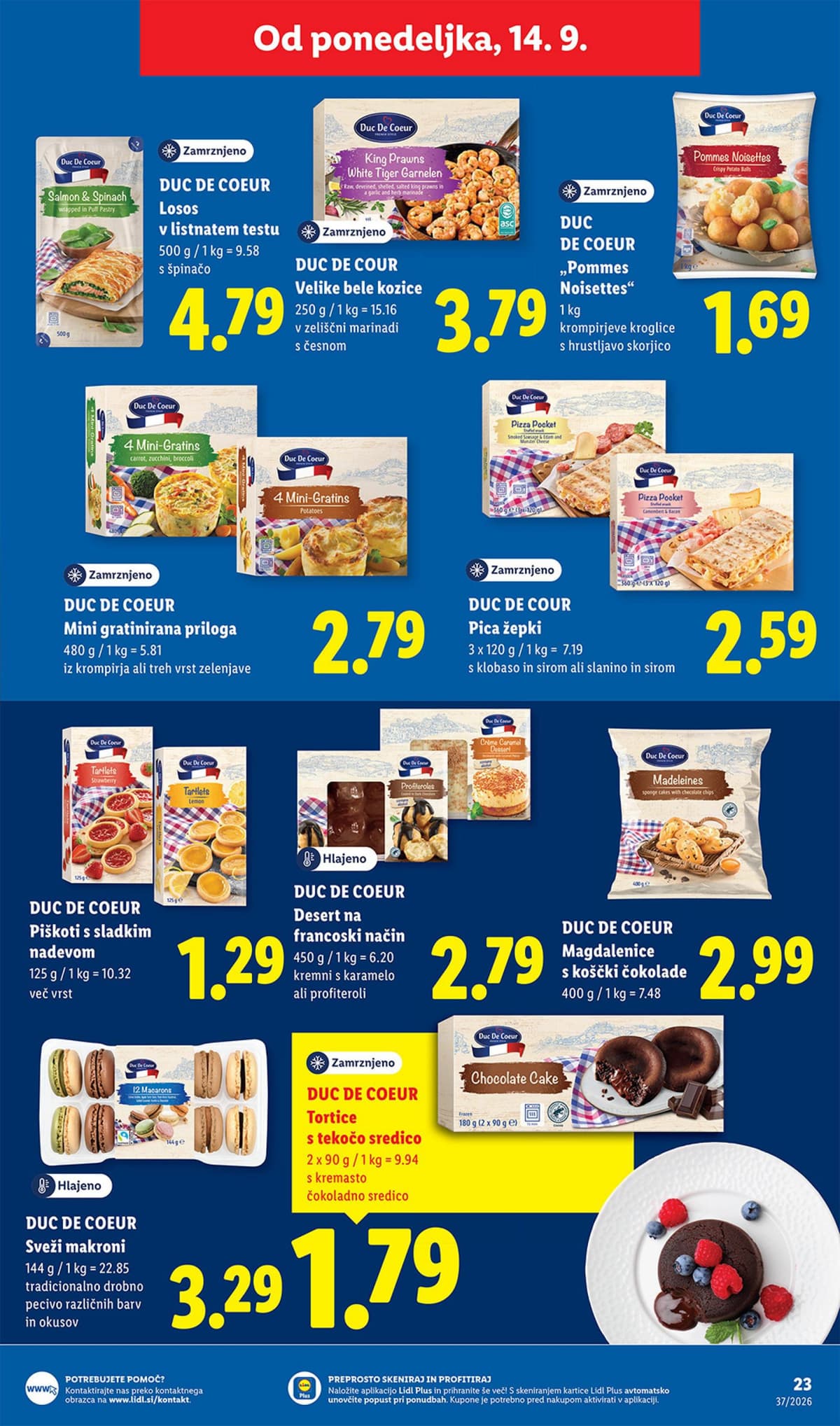 Stran 29. Lidl kataloga - Živila