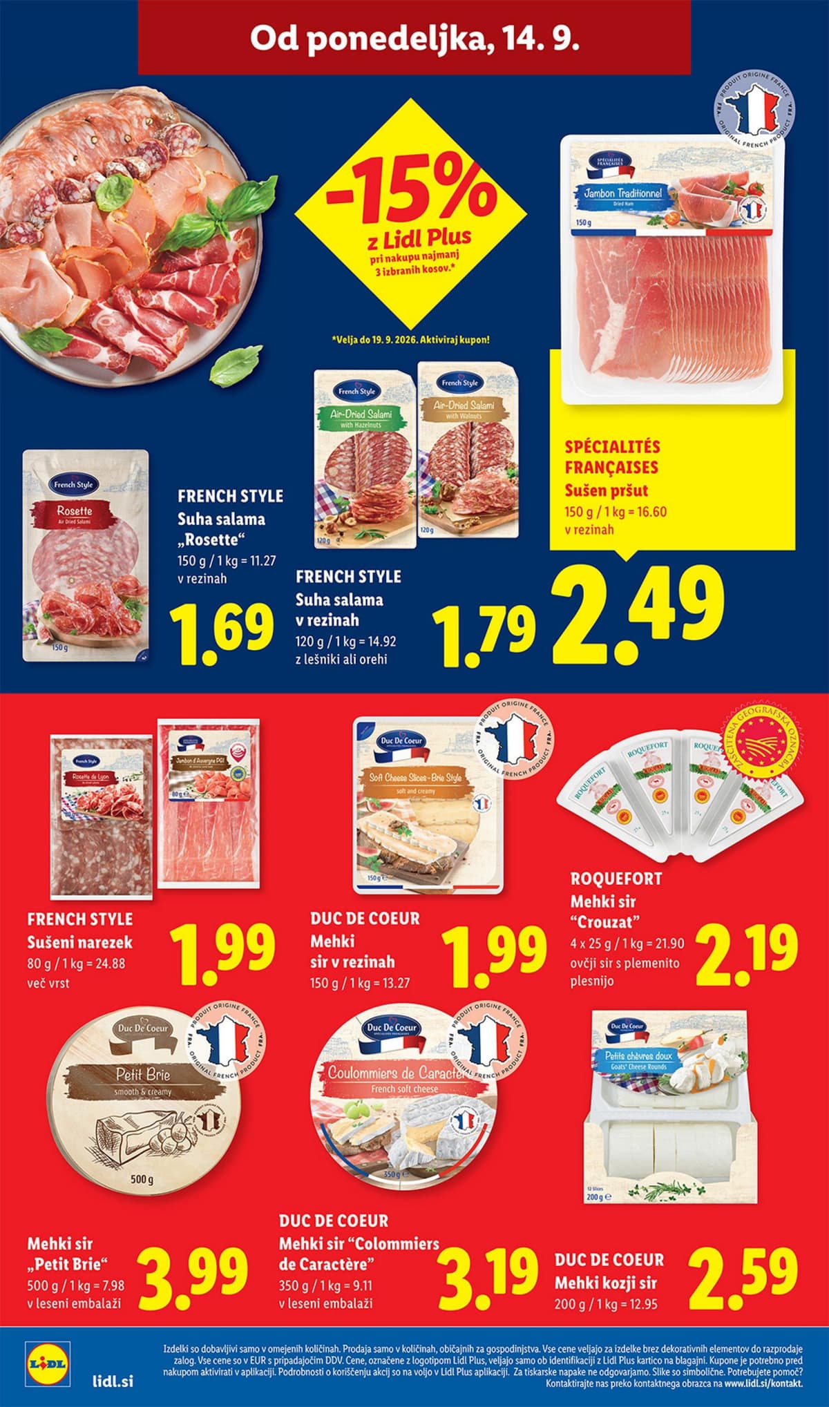 Stran 30. Lidl kataloga - Živila od 07.09.2026.